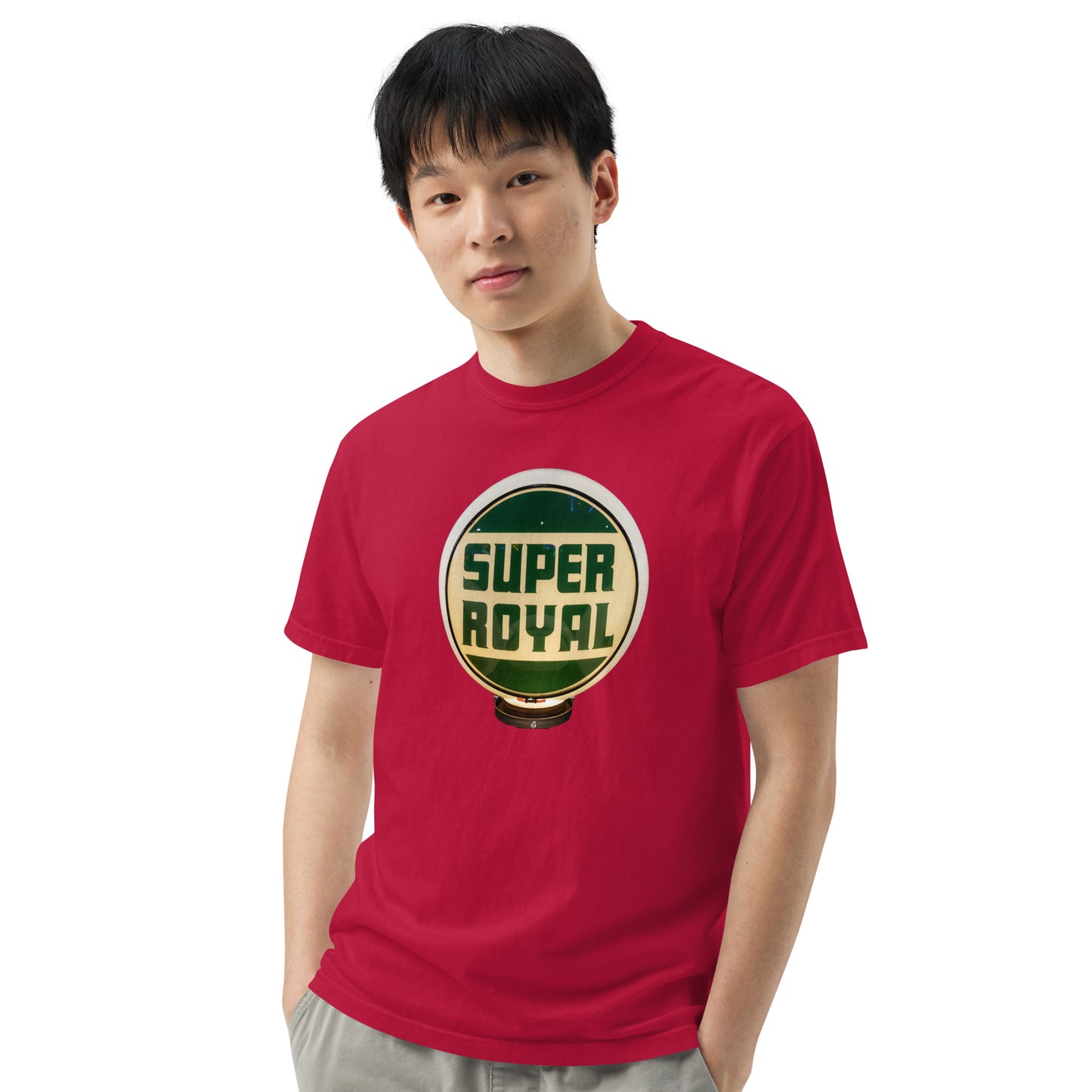 Super Royal Globe Unisex Heavyweight T-Shirt Design