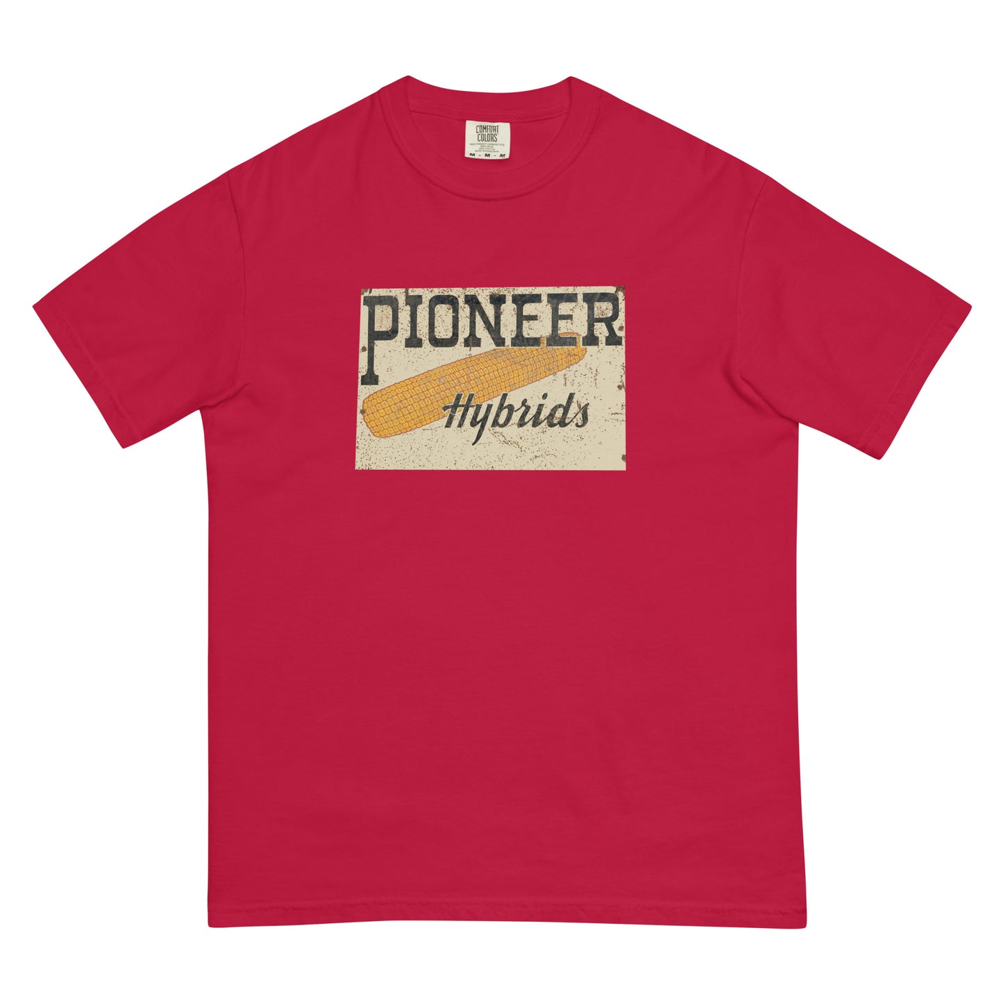 Vintage Pioneer Sign Unisex garment-dyed heavyweight t-shirt