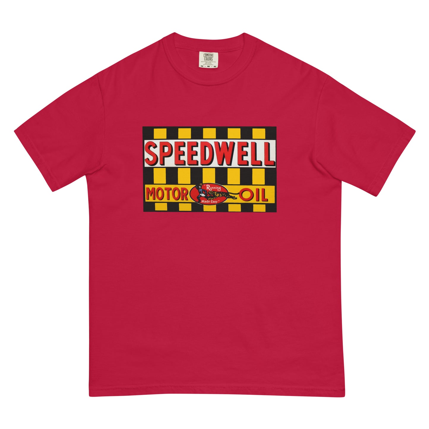 Retro Speedway Tin Syle Unisex garment-dyed heavyweight t-shirt