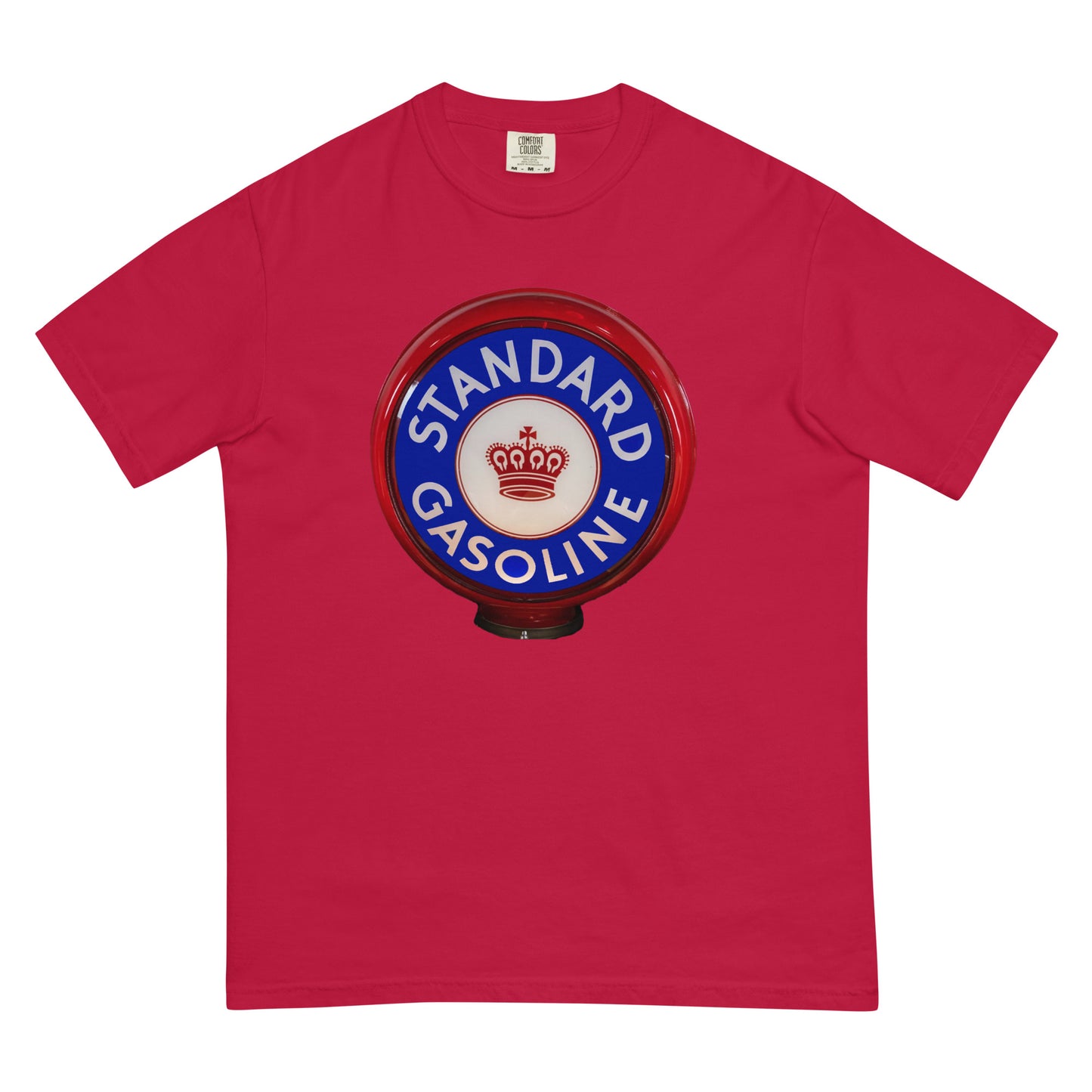 Retro Gas Globe Standard Gasoline Unisex garment-dyed heavyweight t-shirt