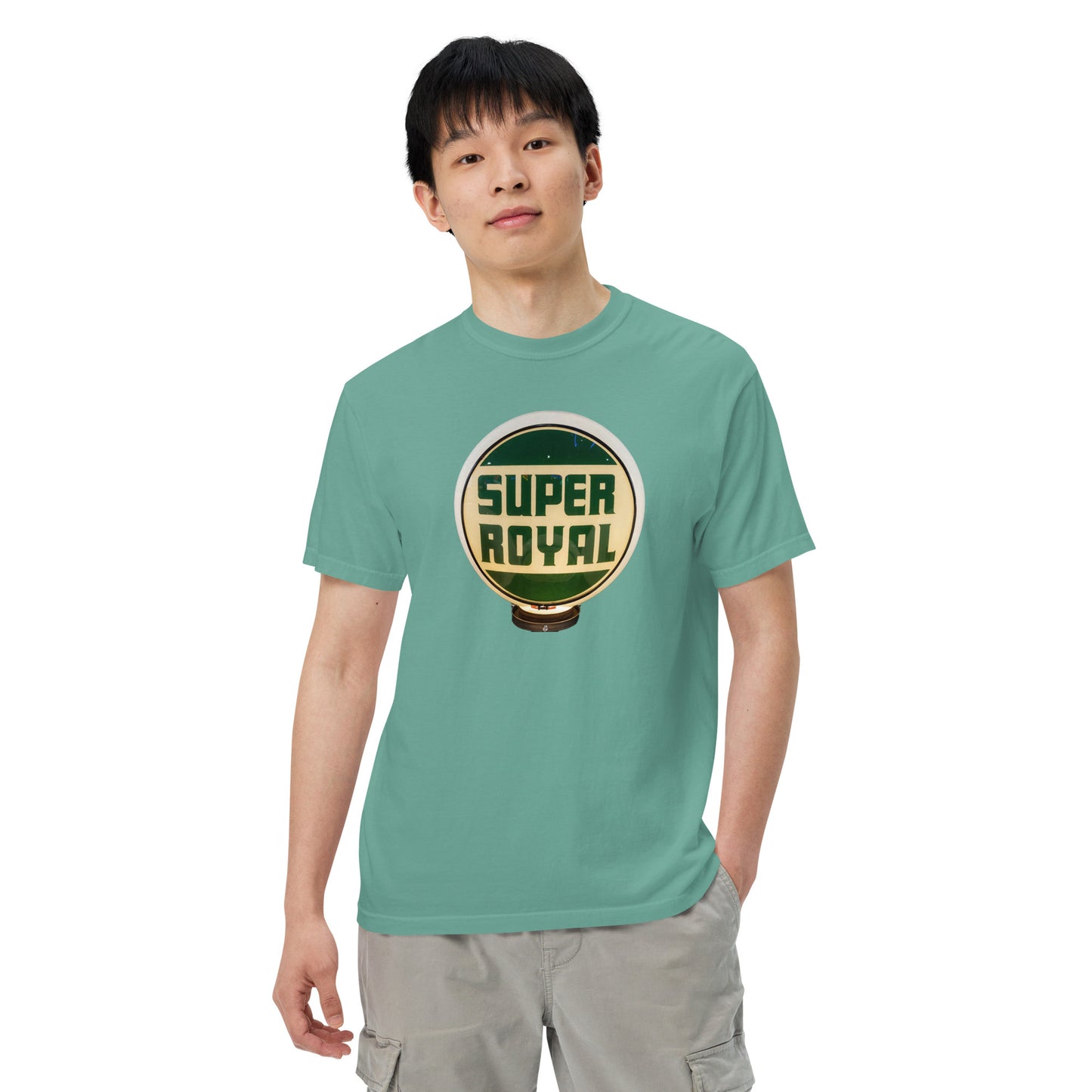 Super Royal Globe Unisex Heavyweight T-Shirt Design