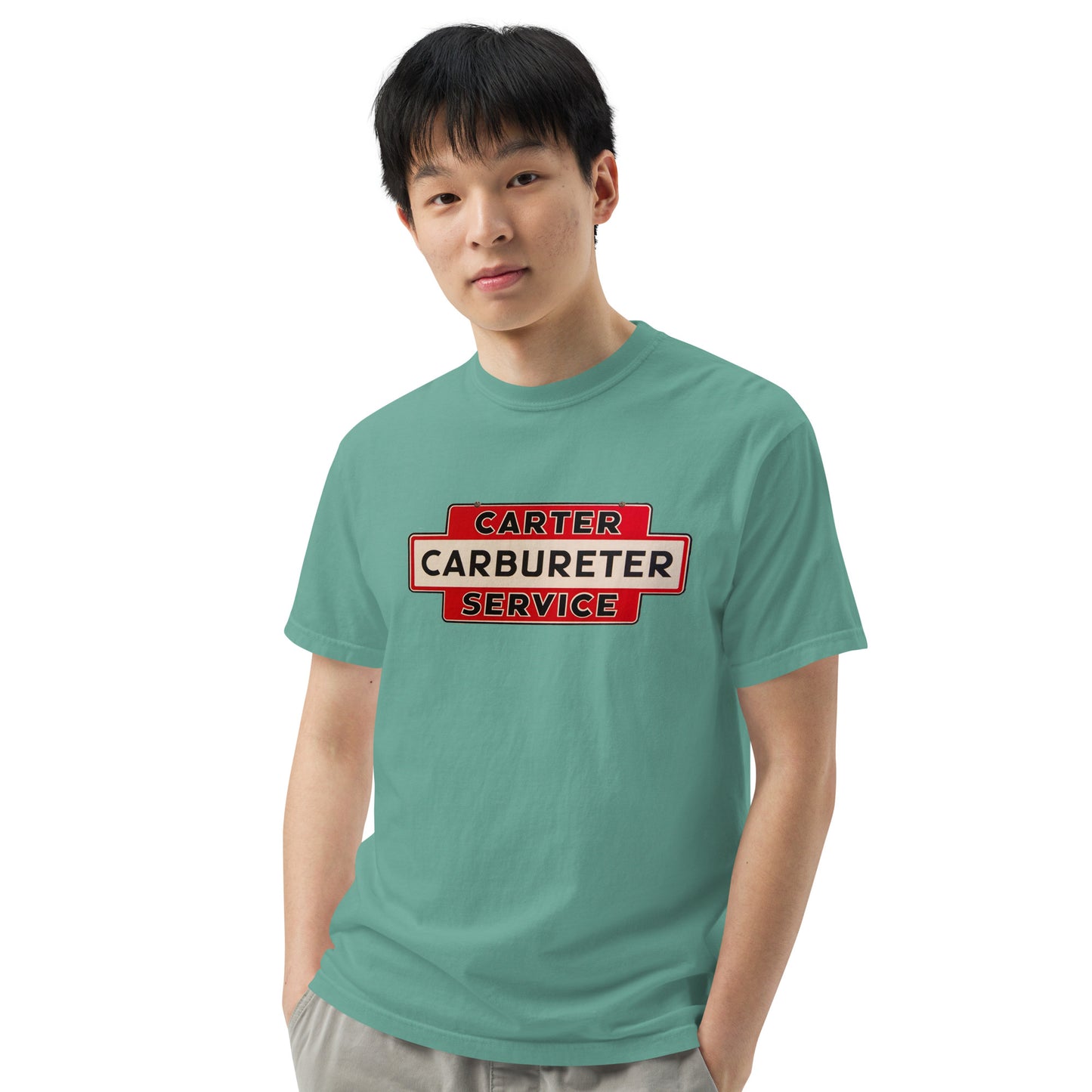 Carter Carb Service Unisex Heavyweight T-shirt Design