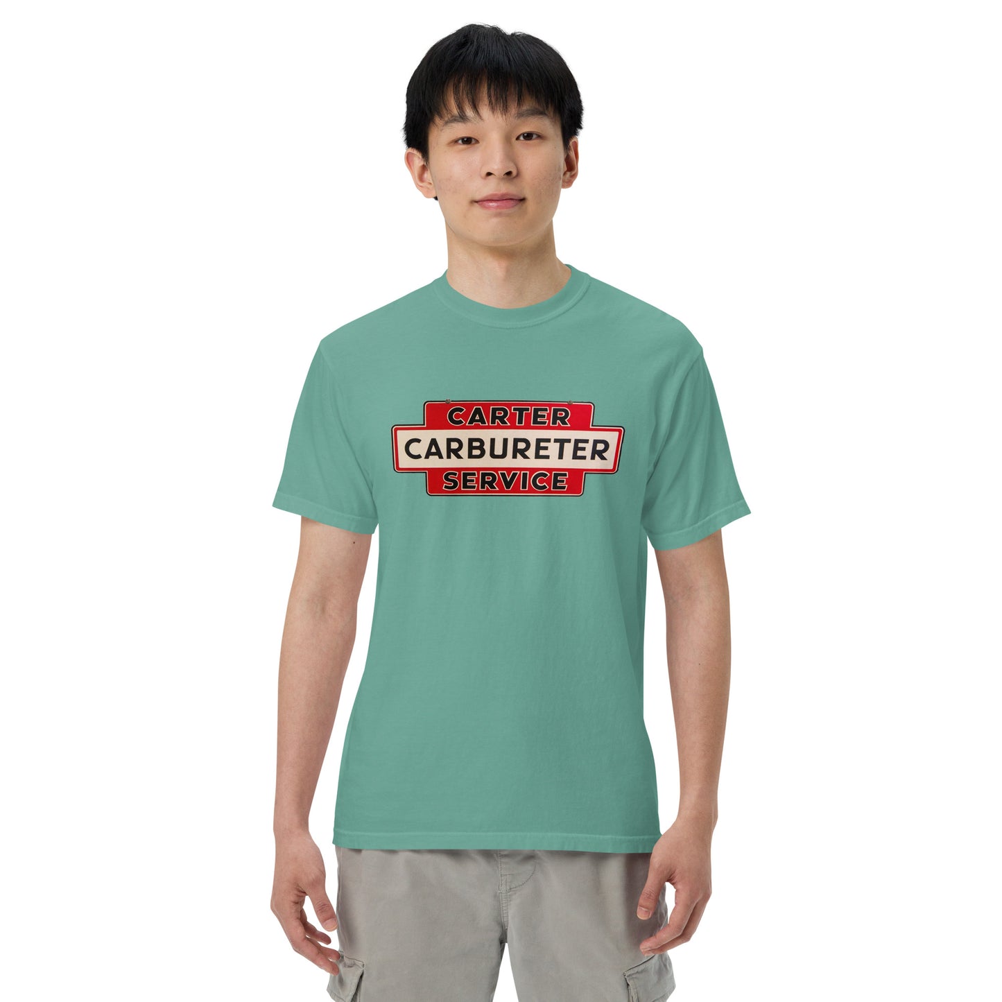 Carter Carb Service Unisex Heavyweight T-shirt Design