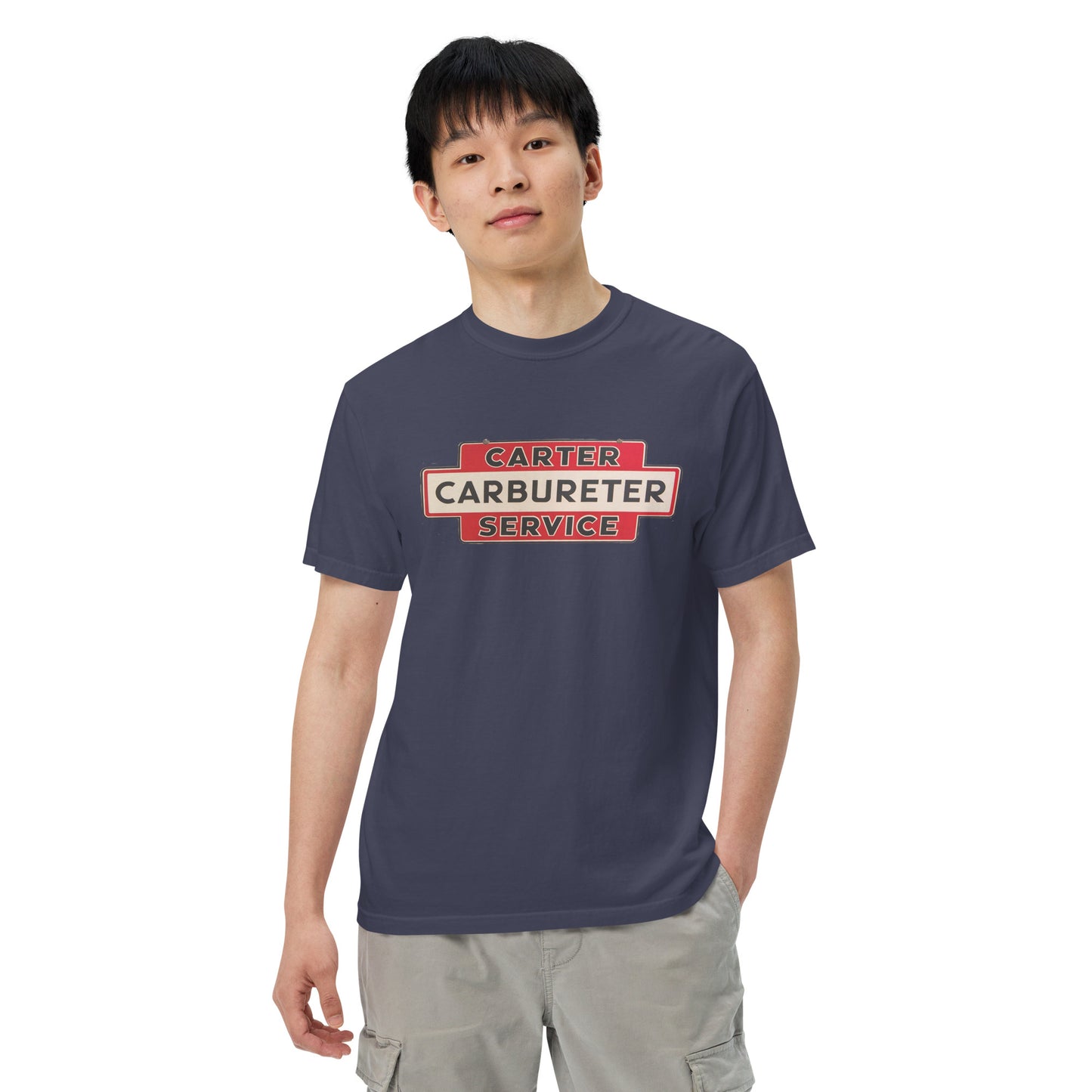 Carter Carb Service Unisex Heavyweight T-shirt Design