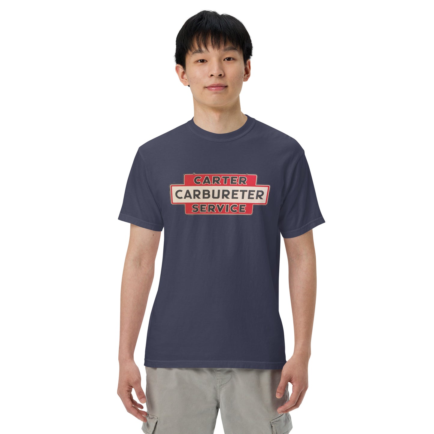 Carter Carb Service Unisex Heavyweight T-shirt Design