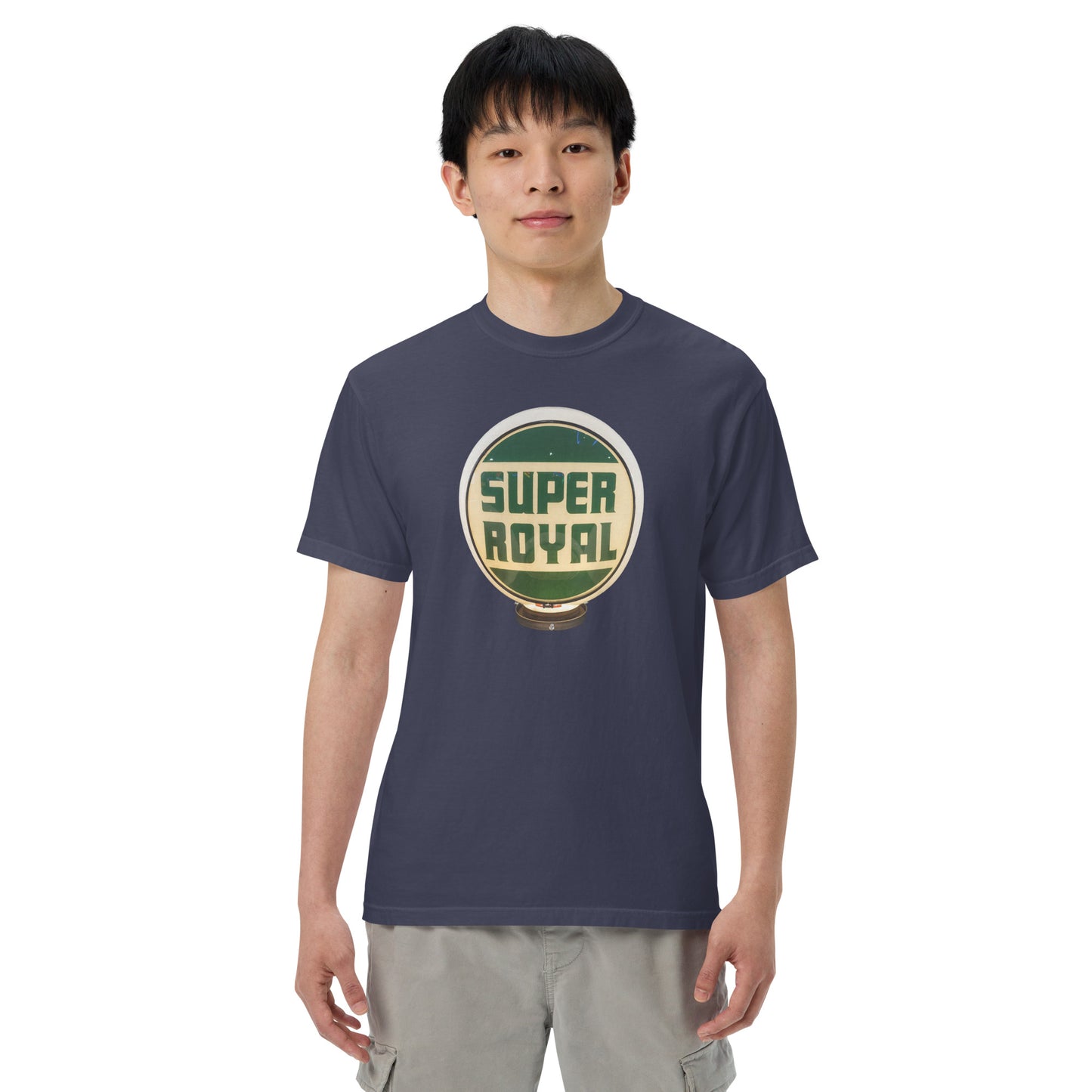 Super Royal Globe Unisex Heavyweight T-Shirt Design