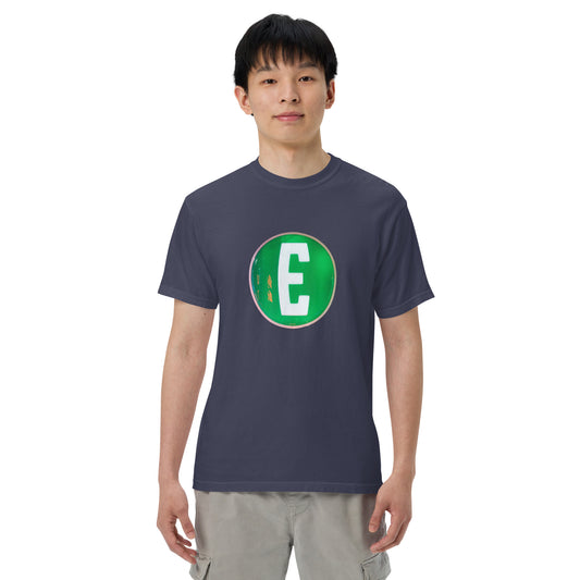 Edsel Globe Style Design Unisex garment-dyed heavyweight t-shirt