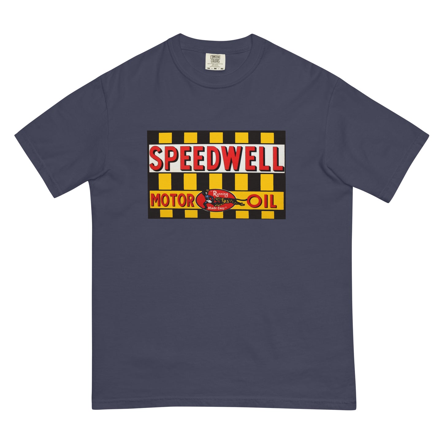 Retro Speedway Tin Syle Unisex garment-dyed heavyweight t-shirt