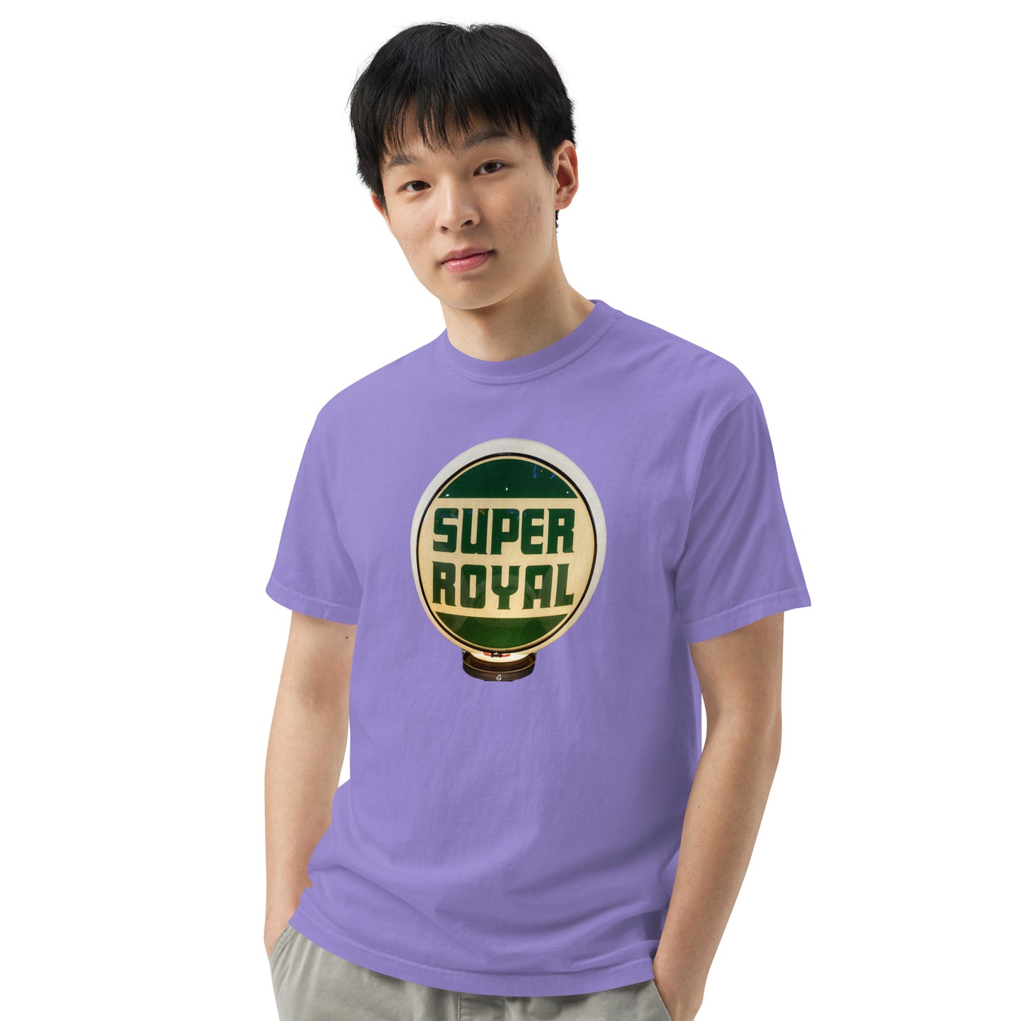 Super Royal Globe Unisex Heavyweight T-Shirt Design