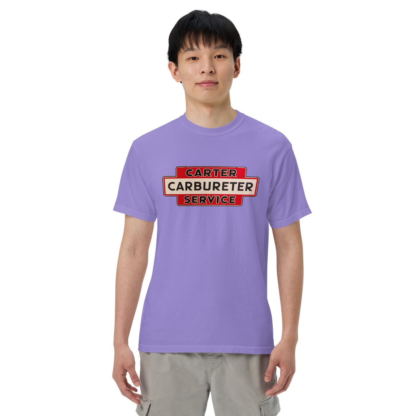 Carter Carb Service Unisex Heavyweight T-shirt Design