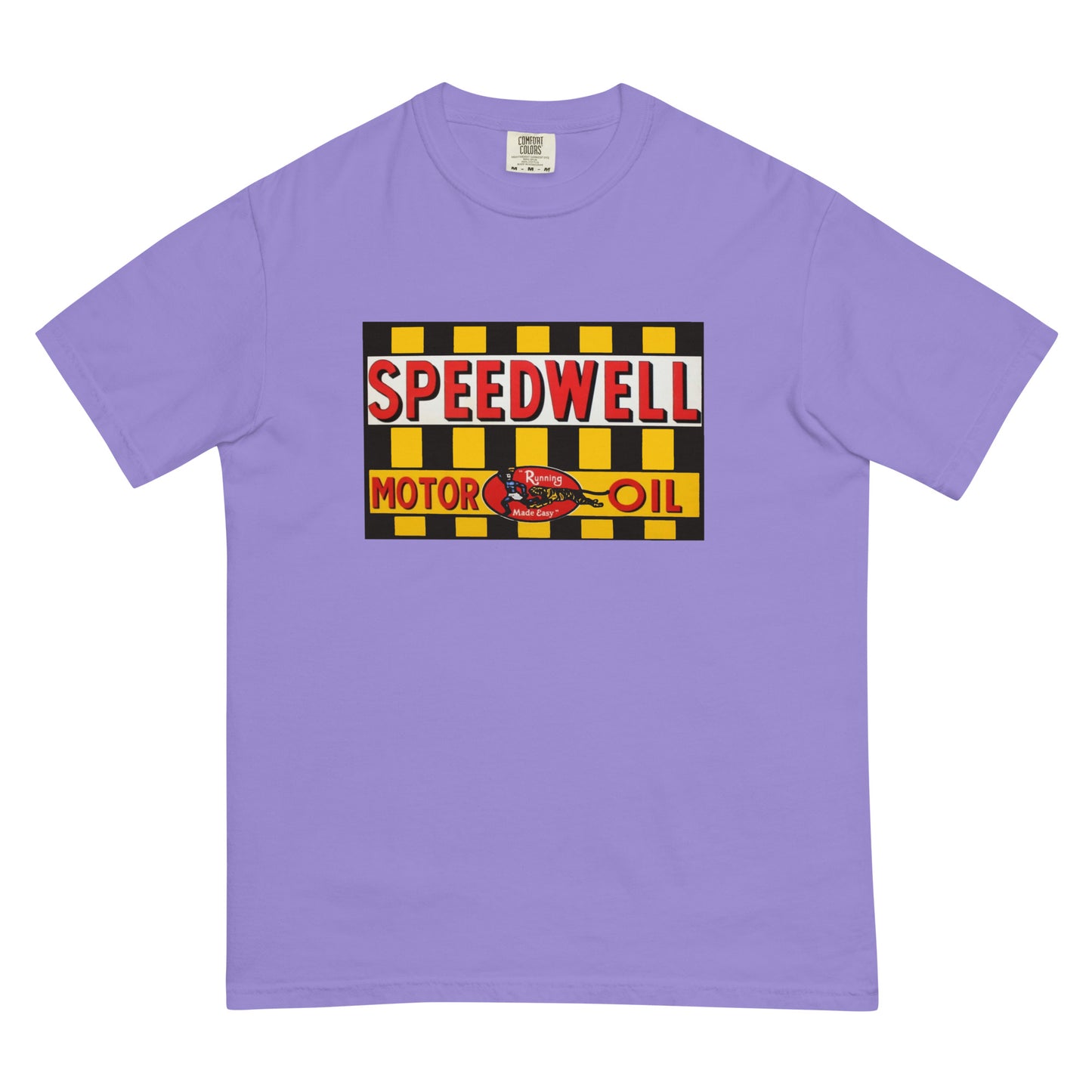 Retro Speedway Tin Syle Unisex garment-dyed heavyweight t-shirt