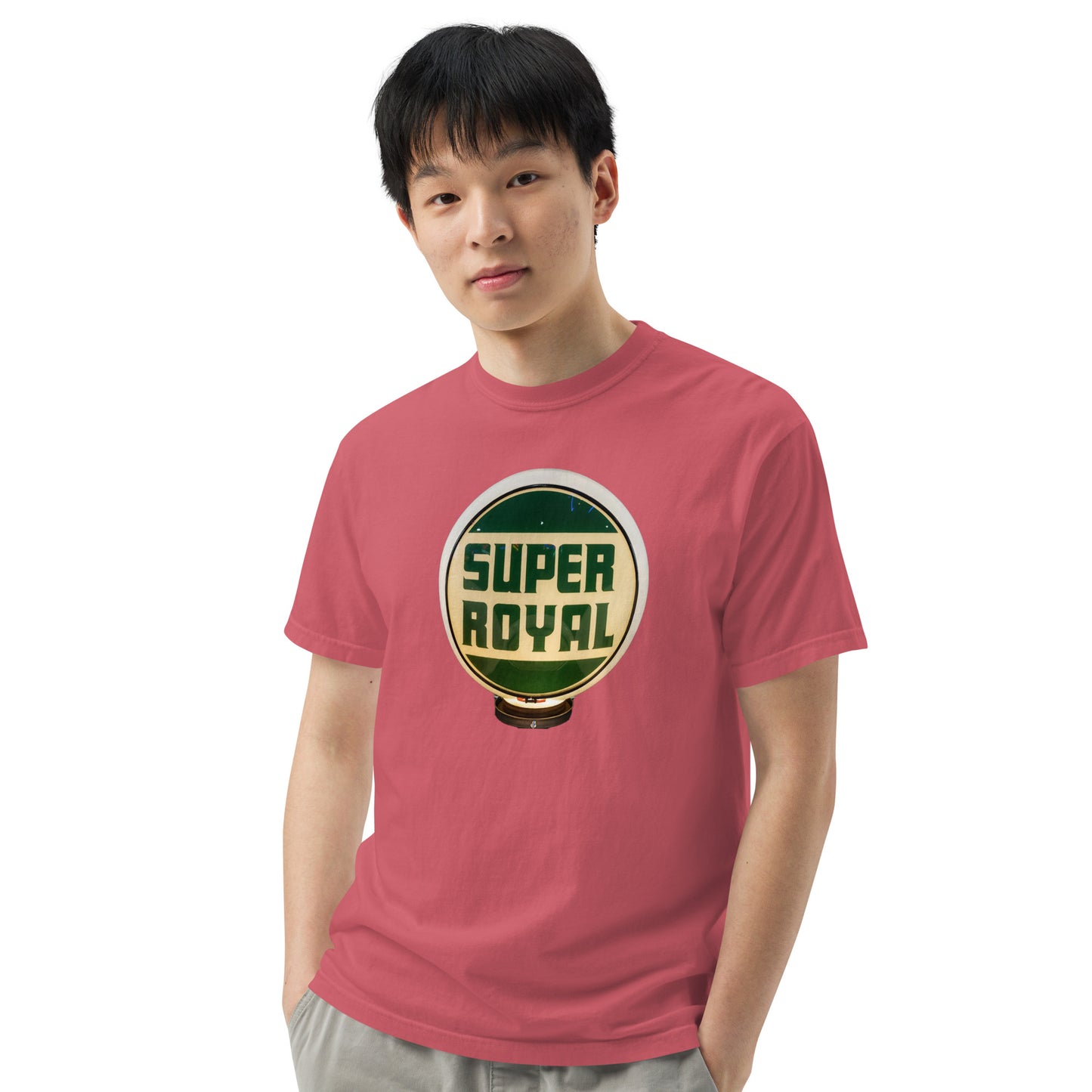 Super Royal Globe Unisex Heavyweight T-Shirt Design