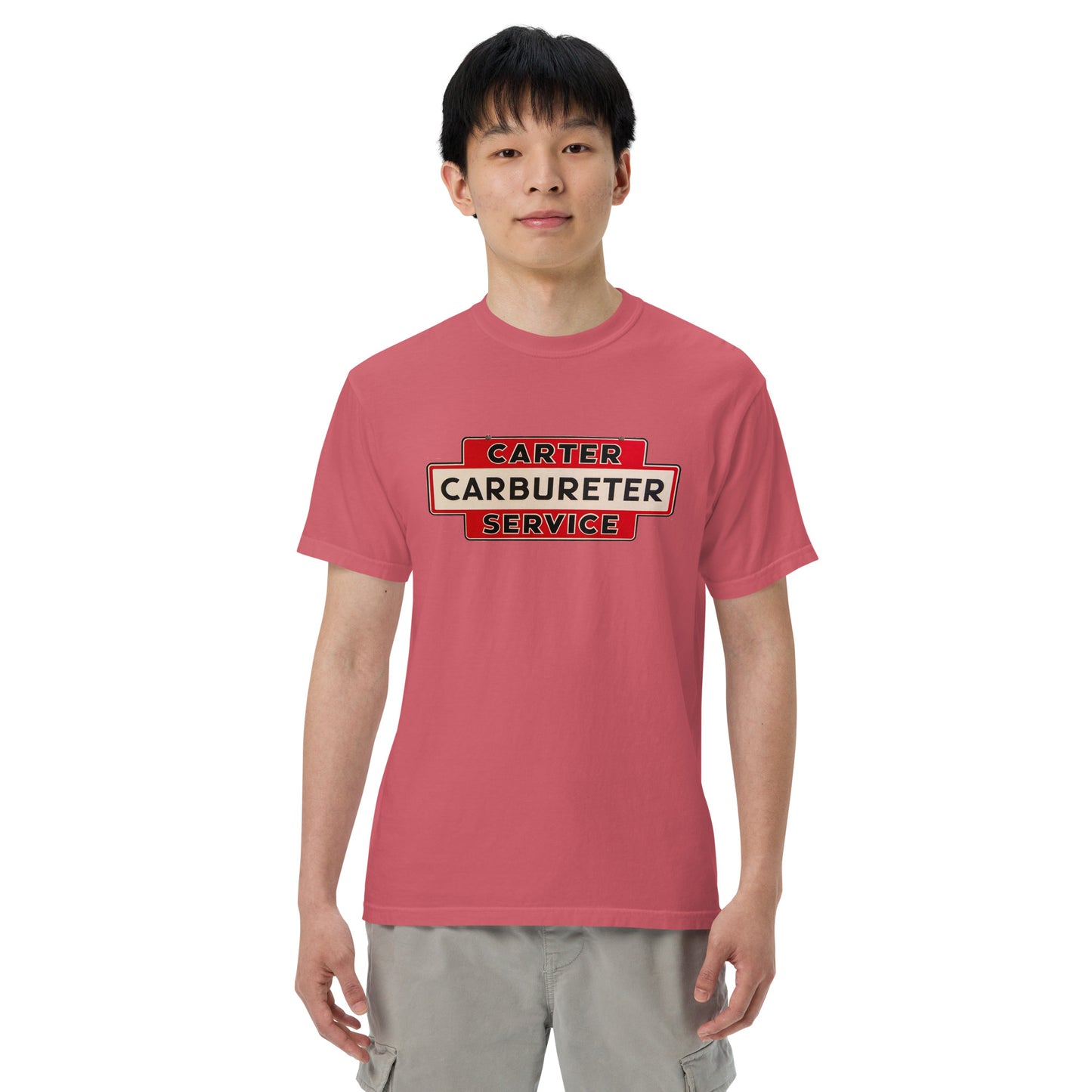 Carter Carb Service Unisex Heavyweight T-shirt Design