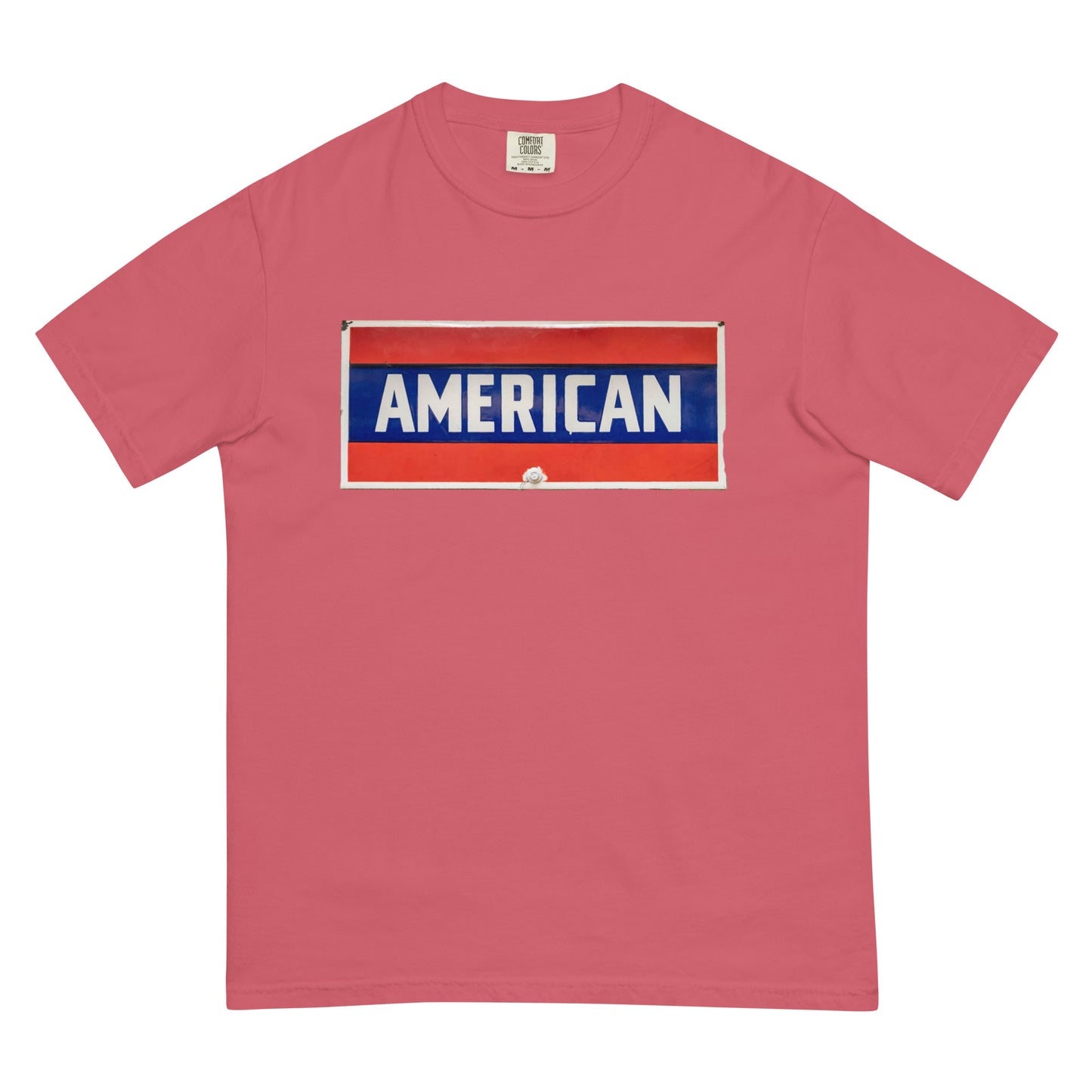 American Sign Porcelain Vintage Style Unisex garment-dyed heavyweight t-shirt