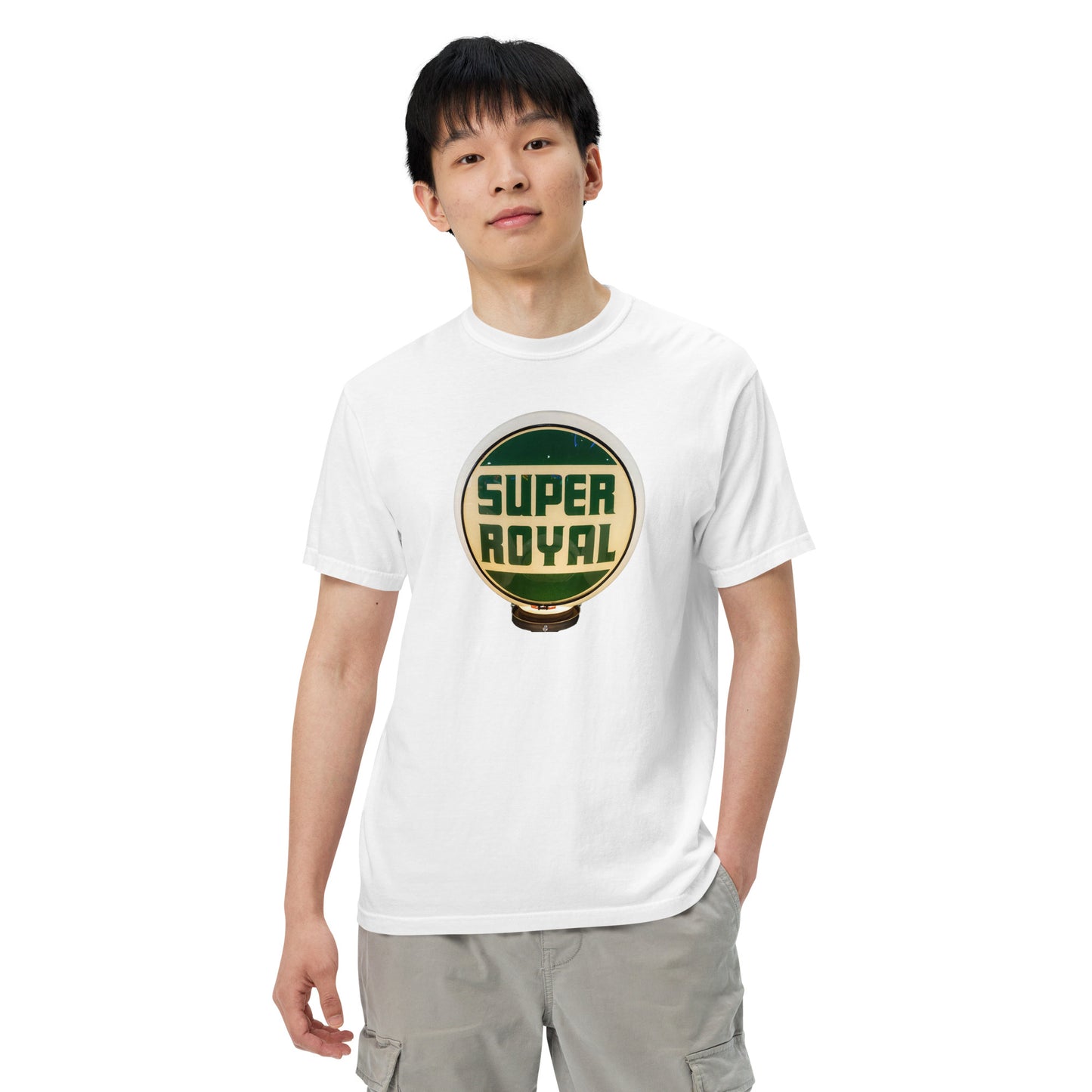 Super Royal Globe Unisex Heavyweight T-Shirt Design