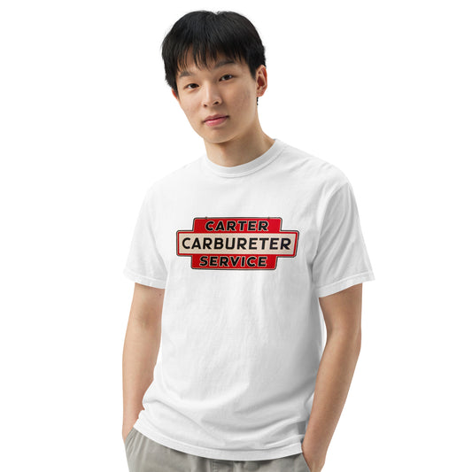 Carter Carb Service Unisex Heavyweight T-shirt Design