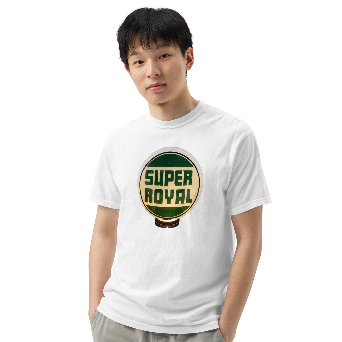 Super Royal Globe Unisex Heavyweight T-Shirt Design