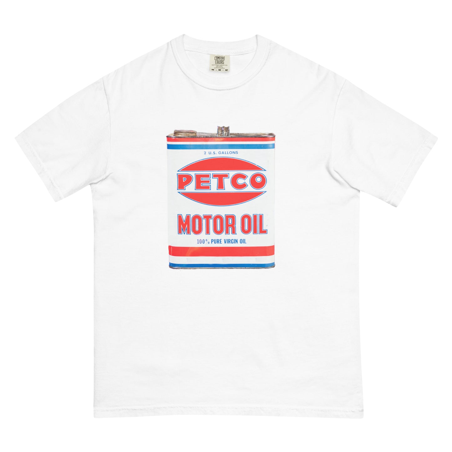 Vintage Petco Oil Can Unisex garment-dyed heavyweight t-shirt