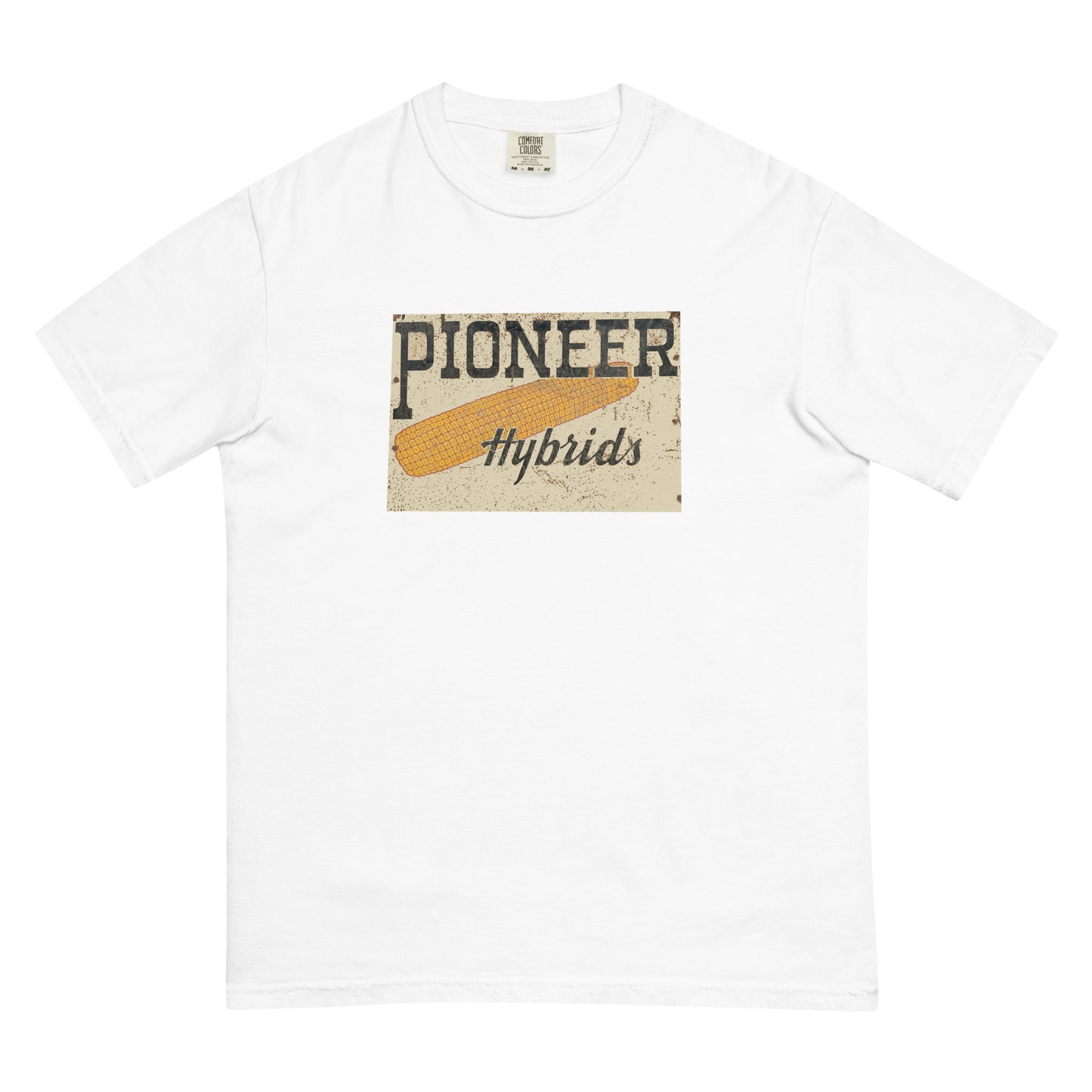 Vintage Pioneer Sign Unisex garment-dyed heavyweight t-shirt