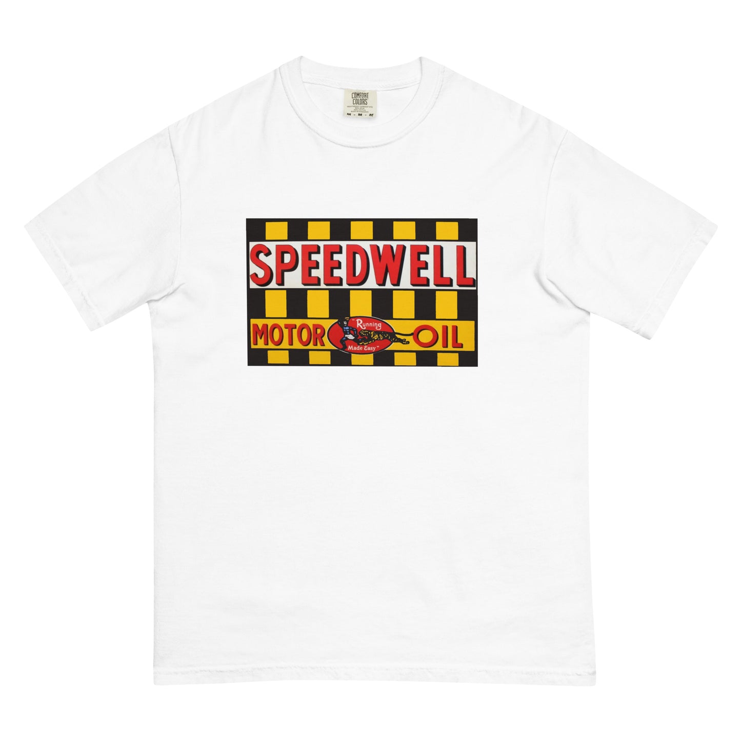 Retro Speedway Tin Syle Unisex garment-dyed heavyweight t-shirt