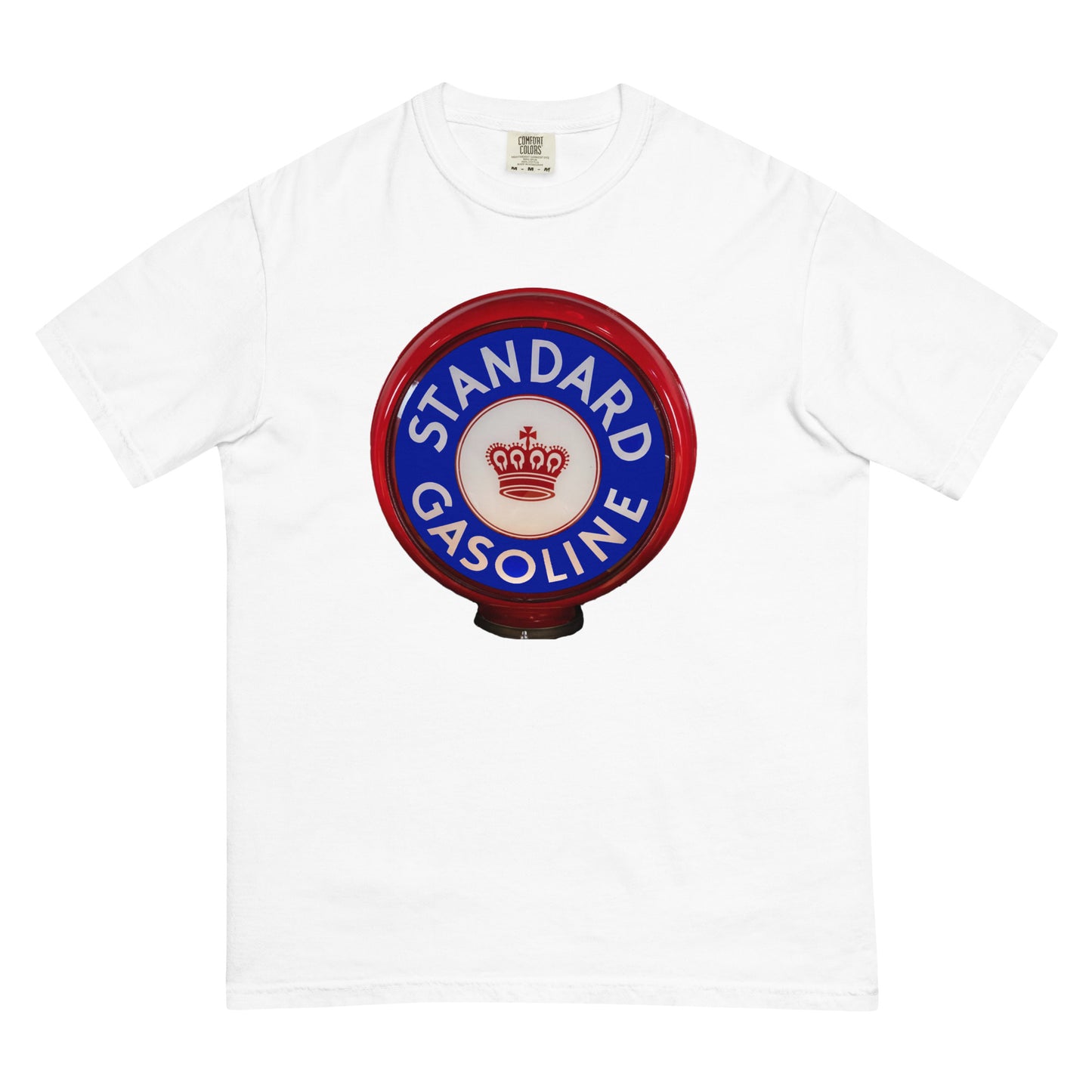 Retro Gas Globe Standard Gasoline Unisex garment-dyed heavyweight t-shirt