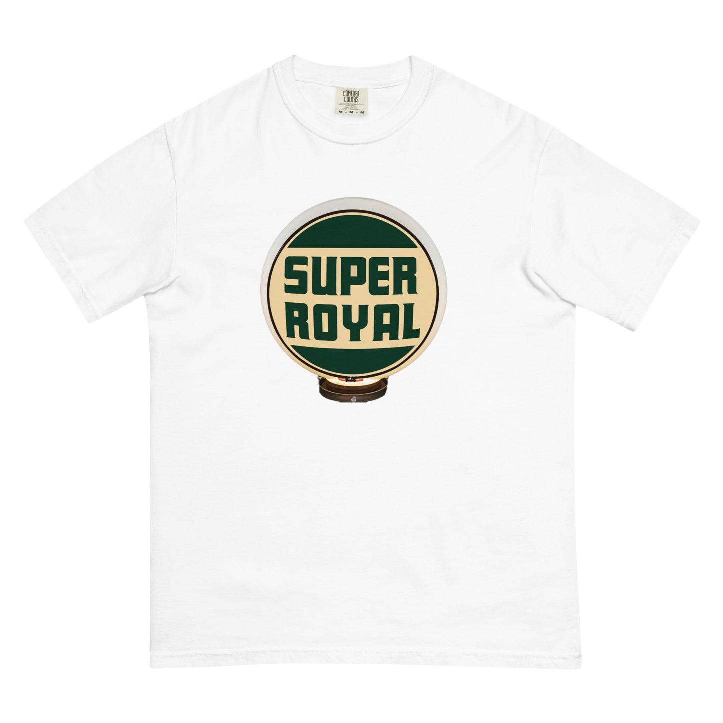 Super Royal Globe Style Unisex garment-dyed heavyweight t-shirt