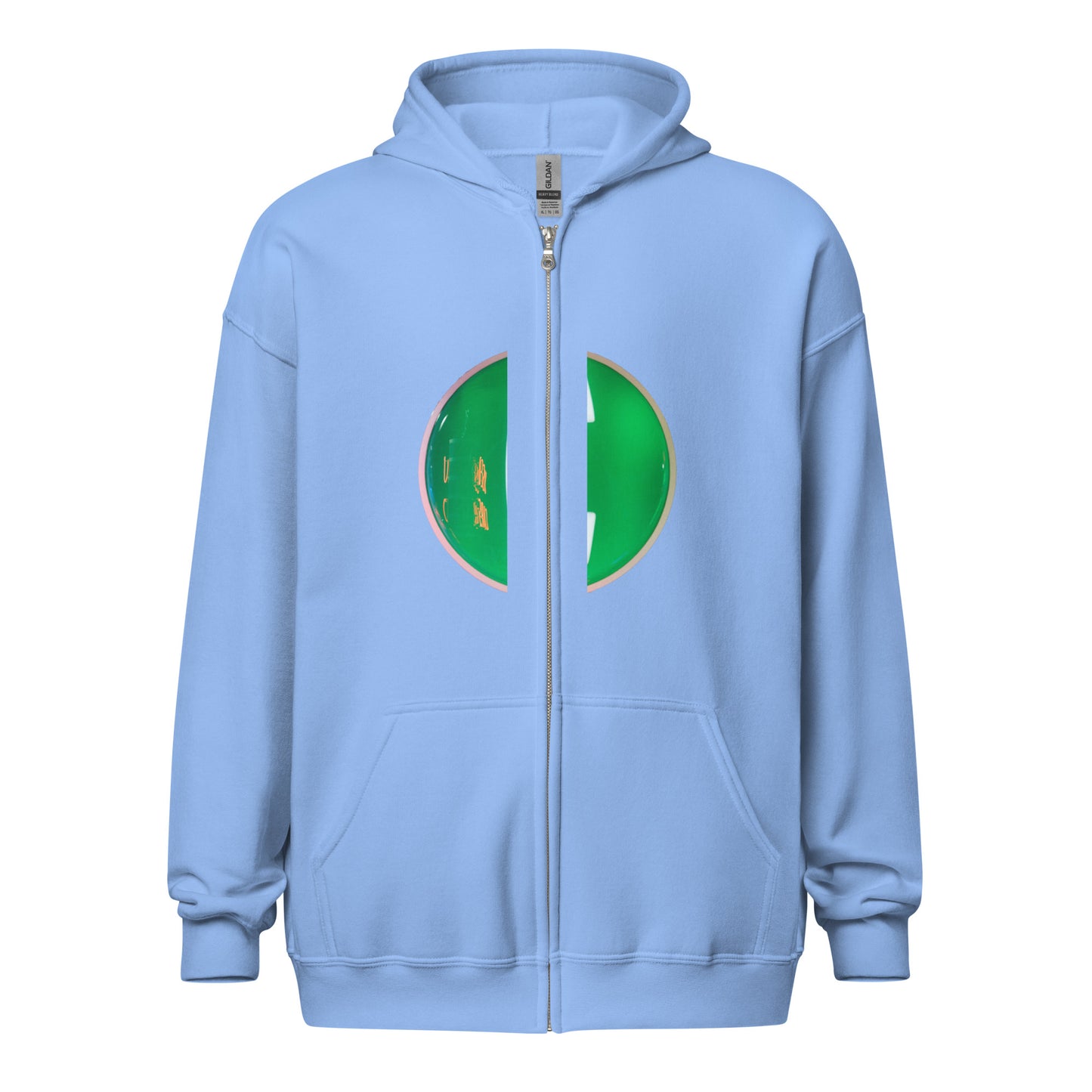 Edsel Globe Style Design Unisex heavy blend zip hoodie