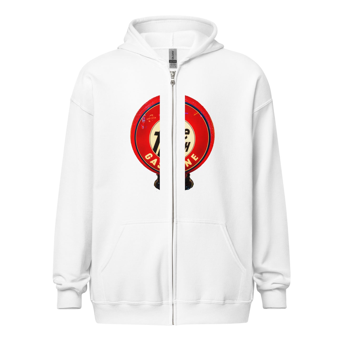 Ace High Gas Globe Style Unisex heavy blend zip hoodie