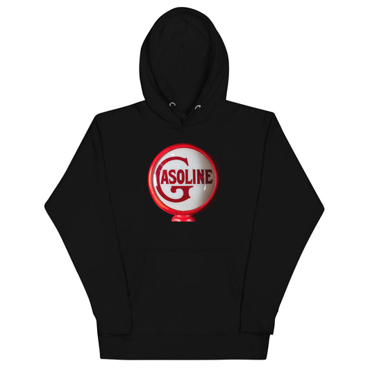 Gasoline Globe Style Unisex Hoodie Design