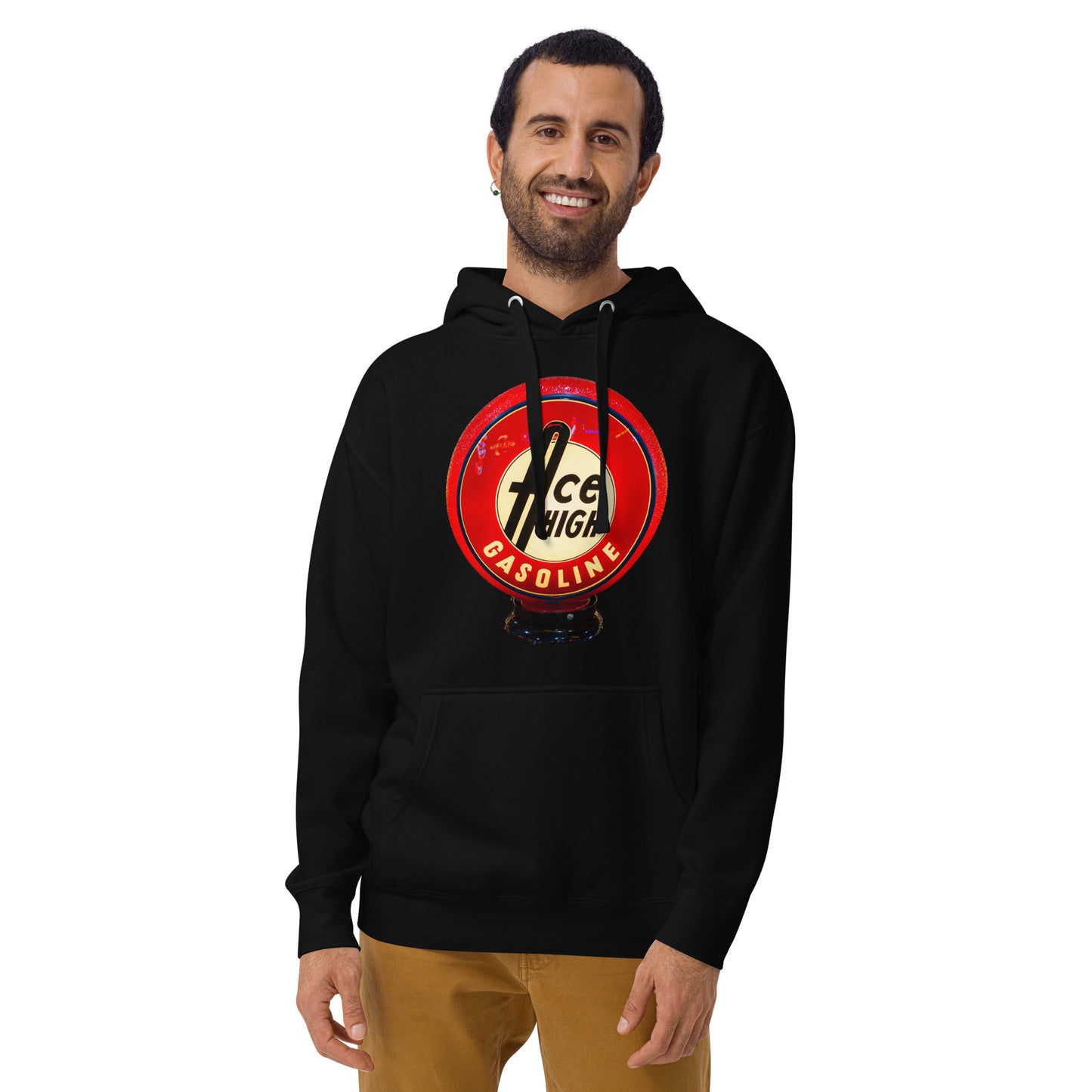 Ace High Gas Globe Style Unisex Hoodie