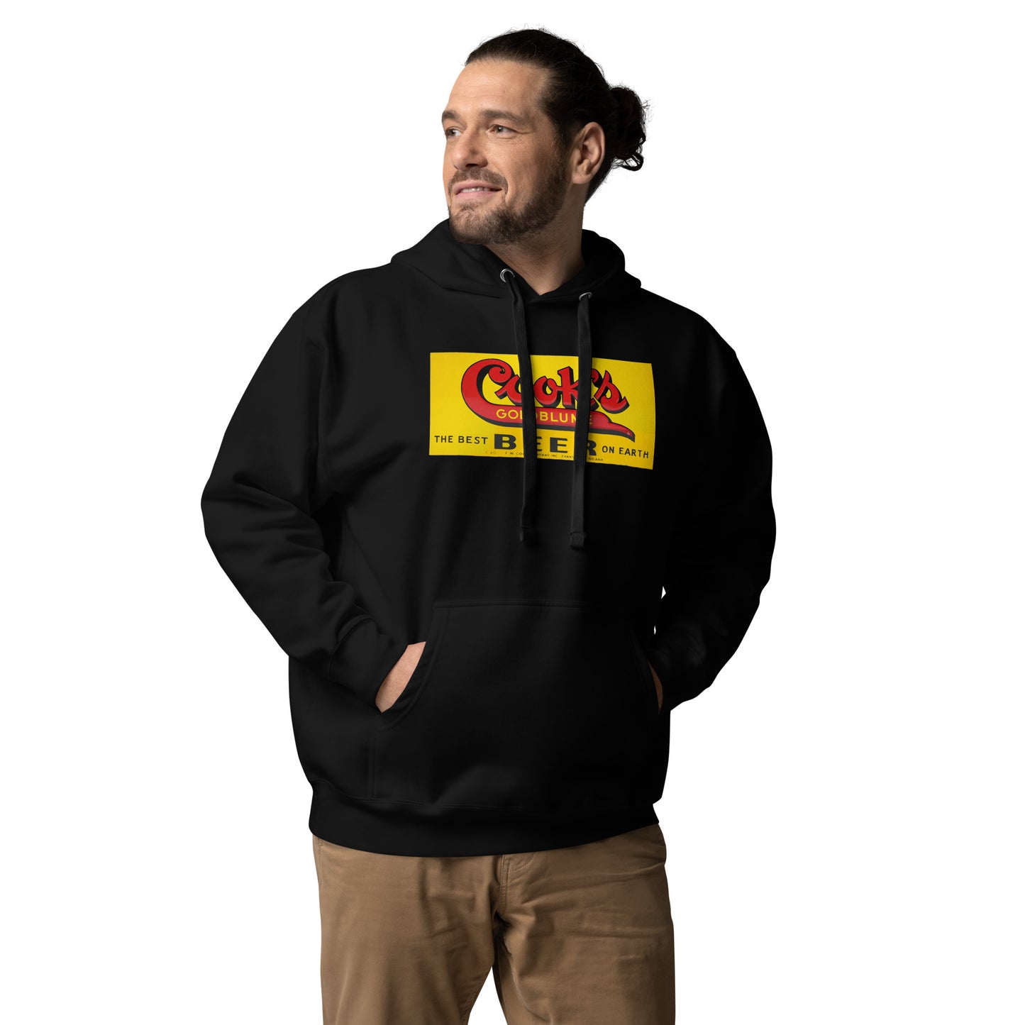 Cooks Beer Vintage Tin Style Unisex Hoodie