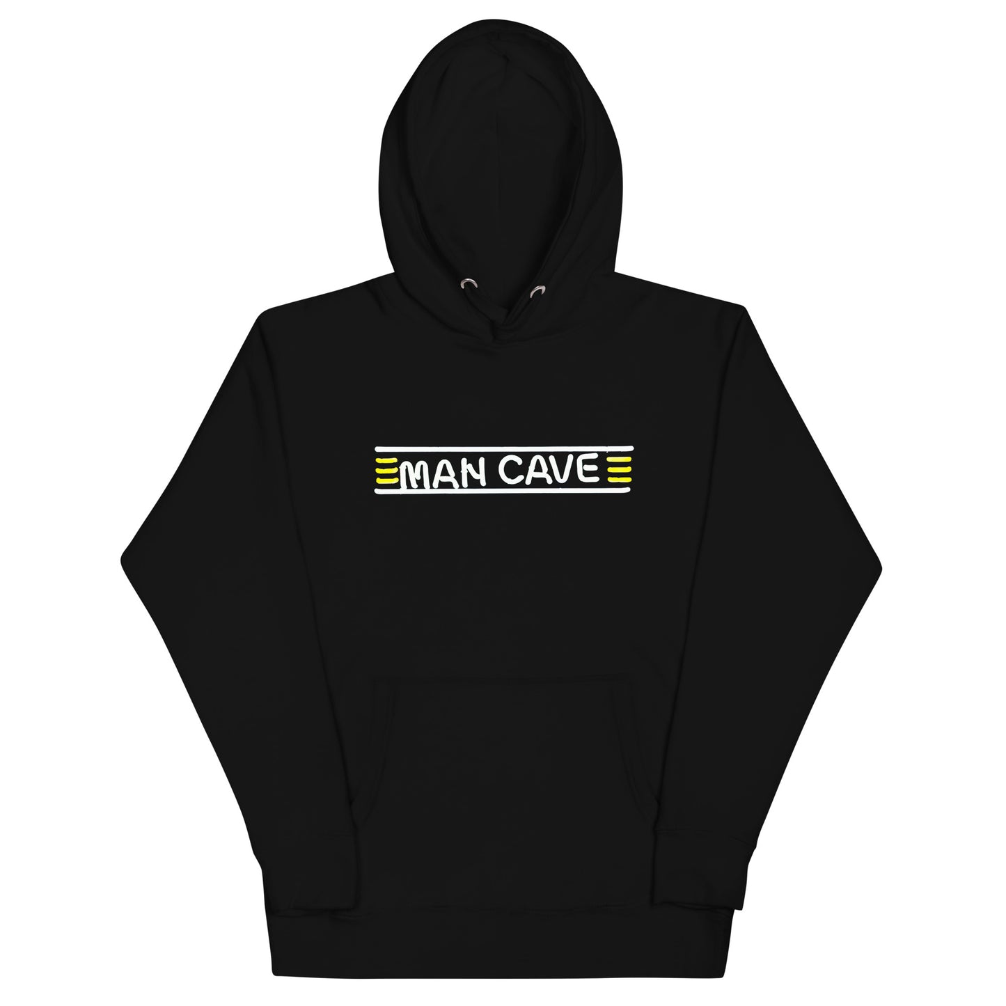 Man Cave Neon Style Unisex Hoodie