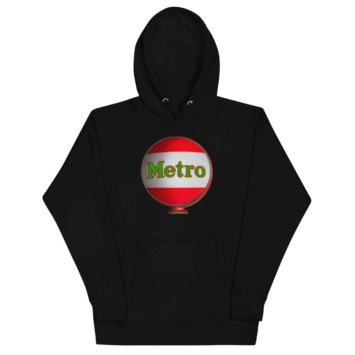 Retro Metro Globe Style Unisex Hoodie