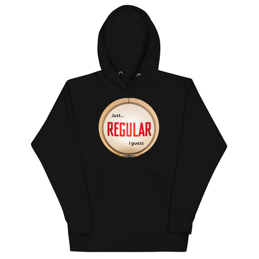 Retro Gas Globe Style Regular Unisex Hoodie