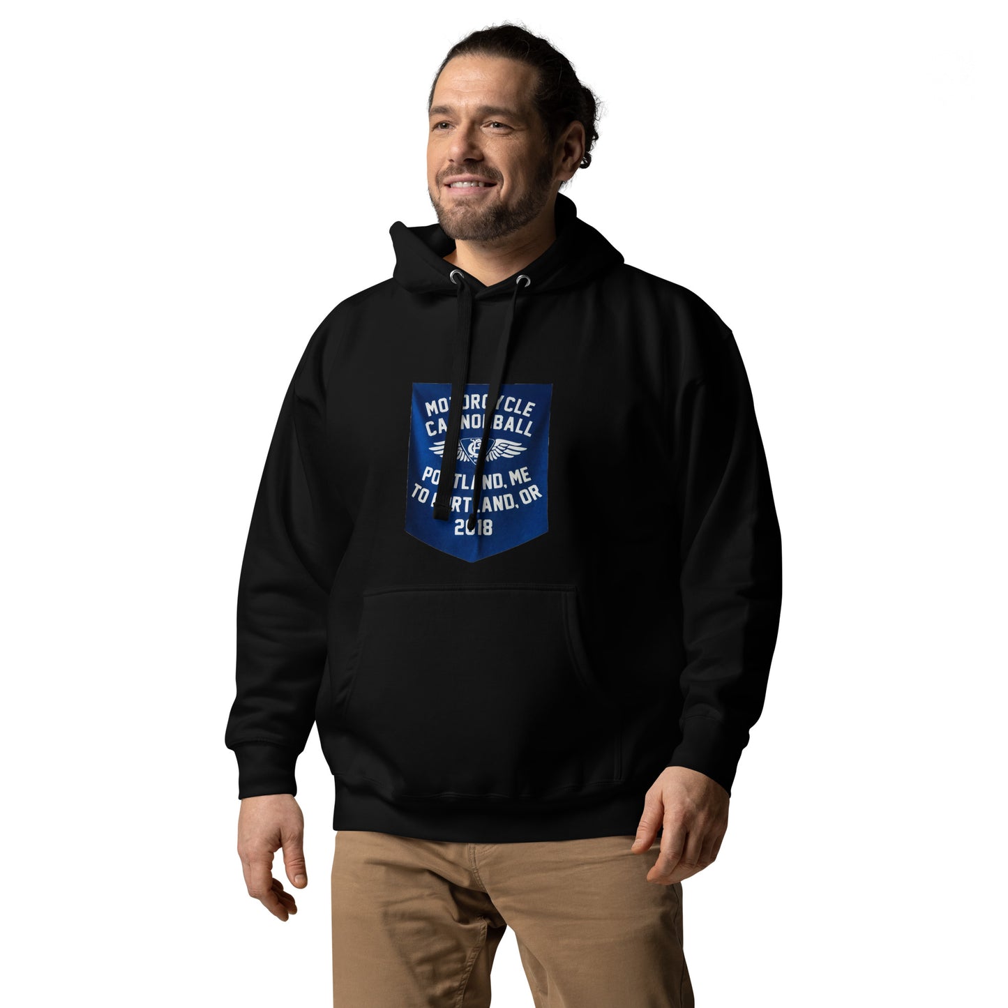 Cannonball Run MC Banner Style Unisex Hoodie