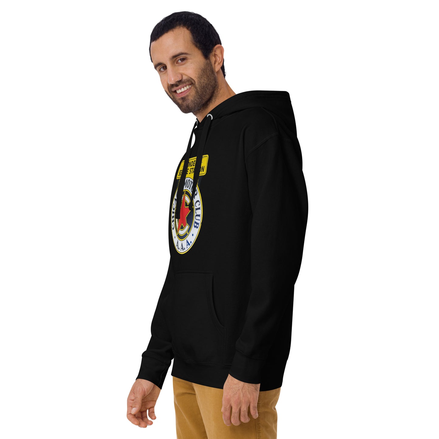 Chicago Motor Club Tin StyleUnisex Hoodie