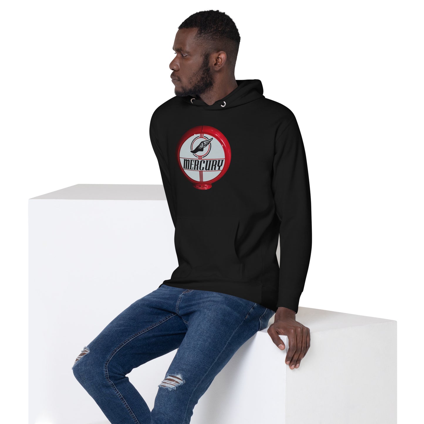 Retro Mercury Gas Globe Style Unisex Hoodie