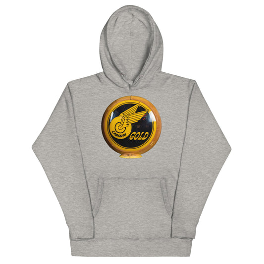 Calgary Gold Globe Design Unisex Hoodie