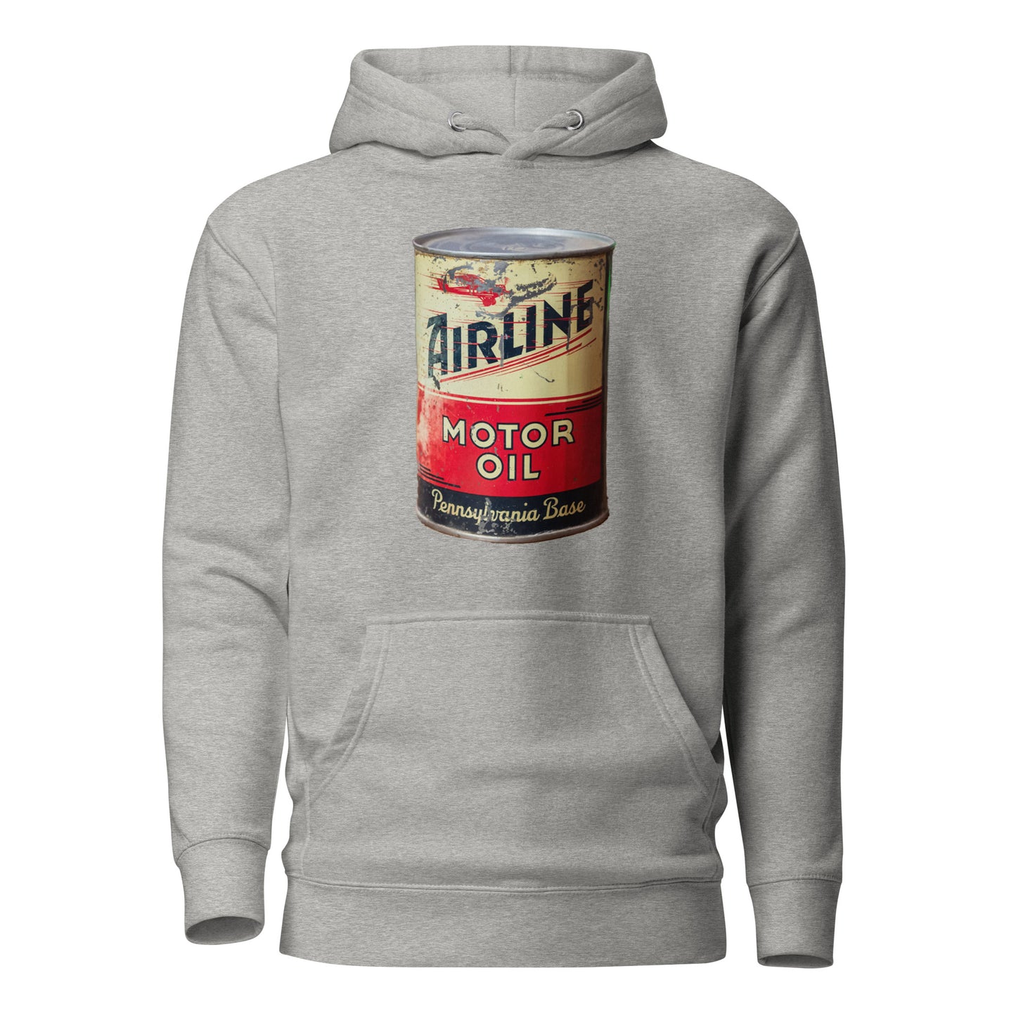 Aviation Oil Soup Can Style Unisex Hoodie