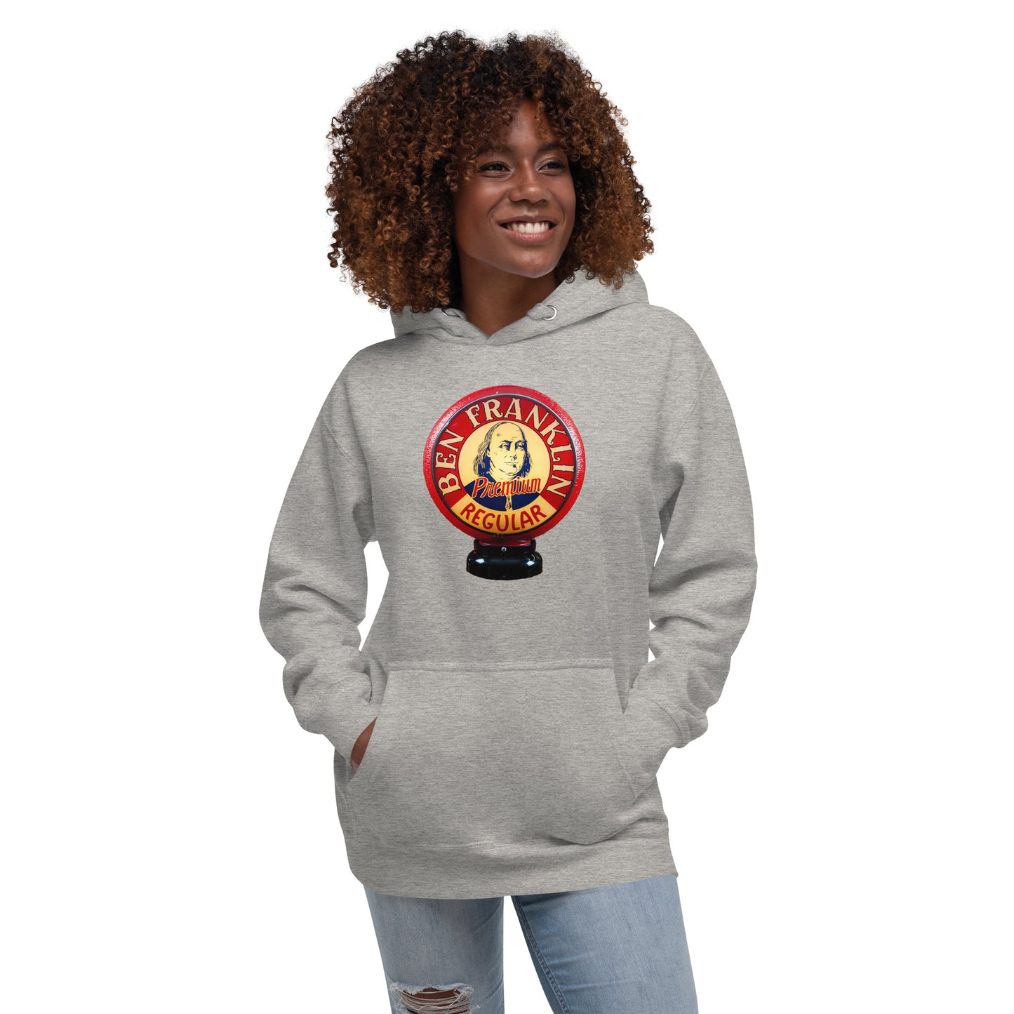 Ben Franklin Globe Style Unisex Hoodie