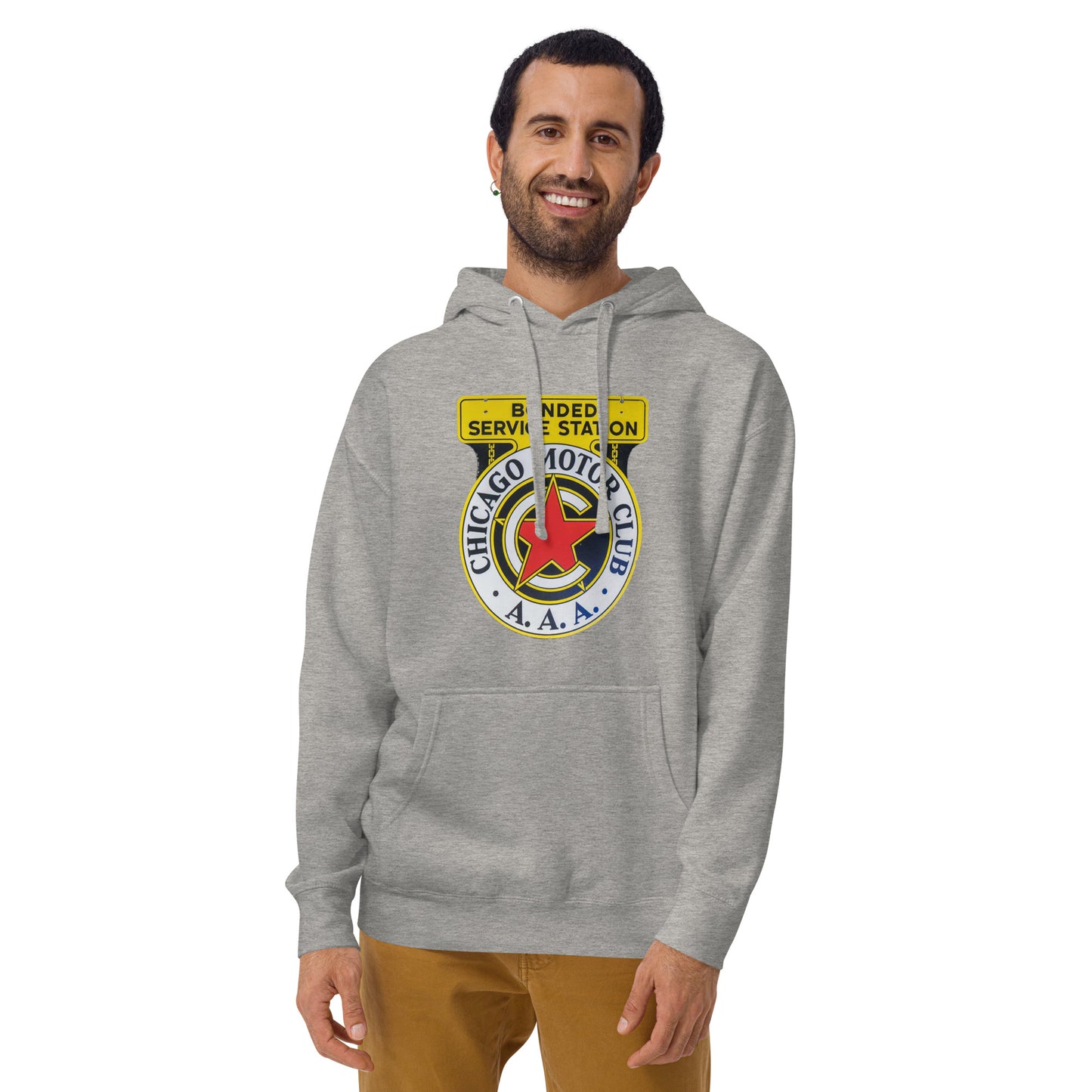 Chicago Motor Club Tin StyleUnisex Hoodie