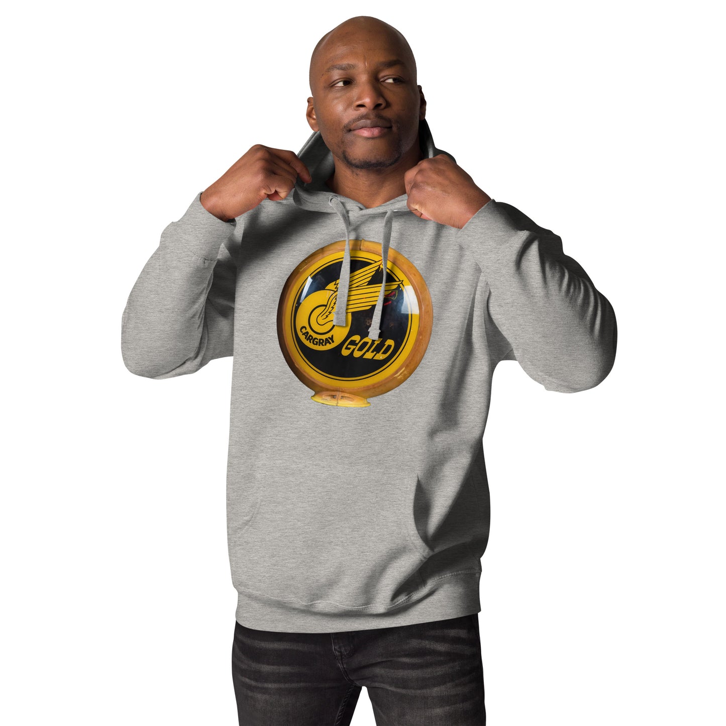 Cargray Gold Globe Style Unisex Hoodie