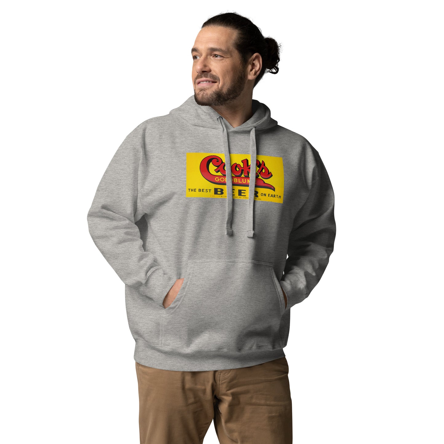 Cooks Beer Vintage Tin Style Unisex Hoodie