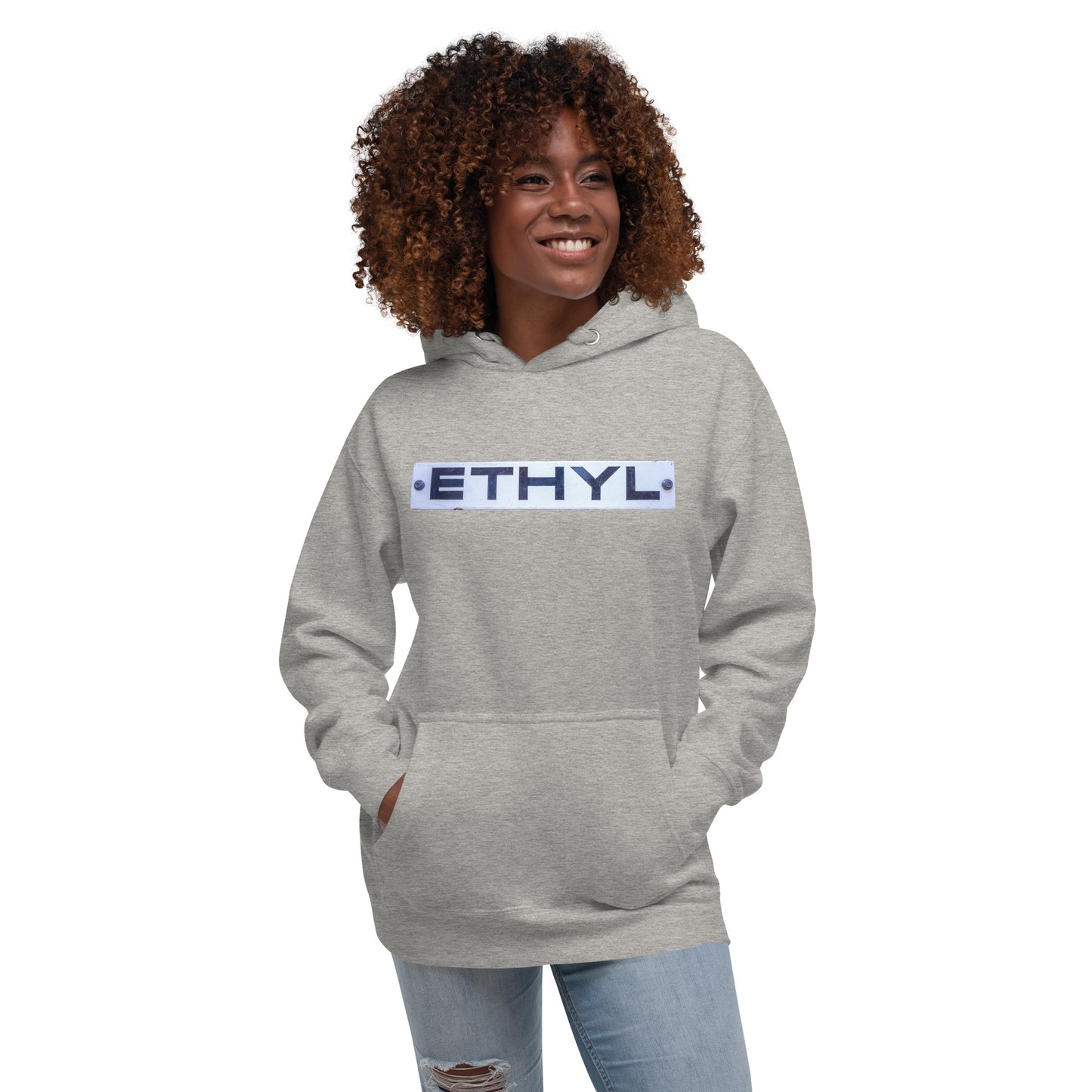 Vintage Ethyl Gas Sign Unisex Hoodie