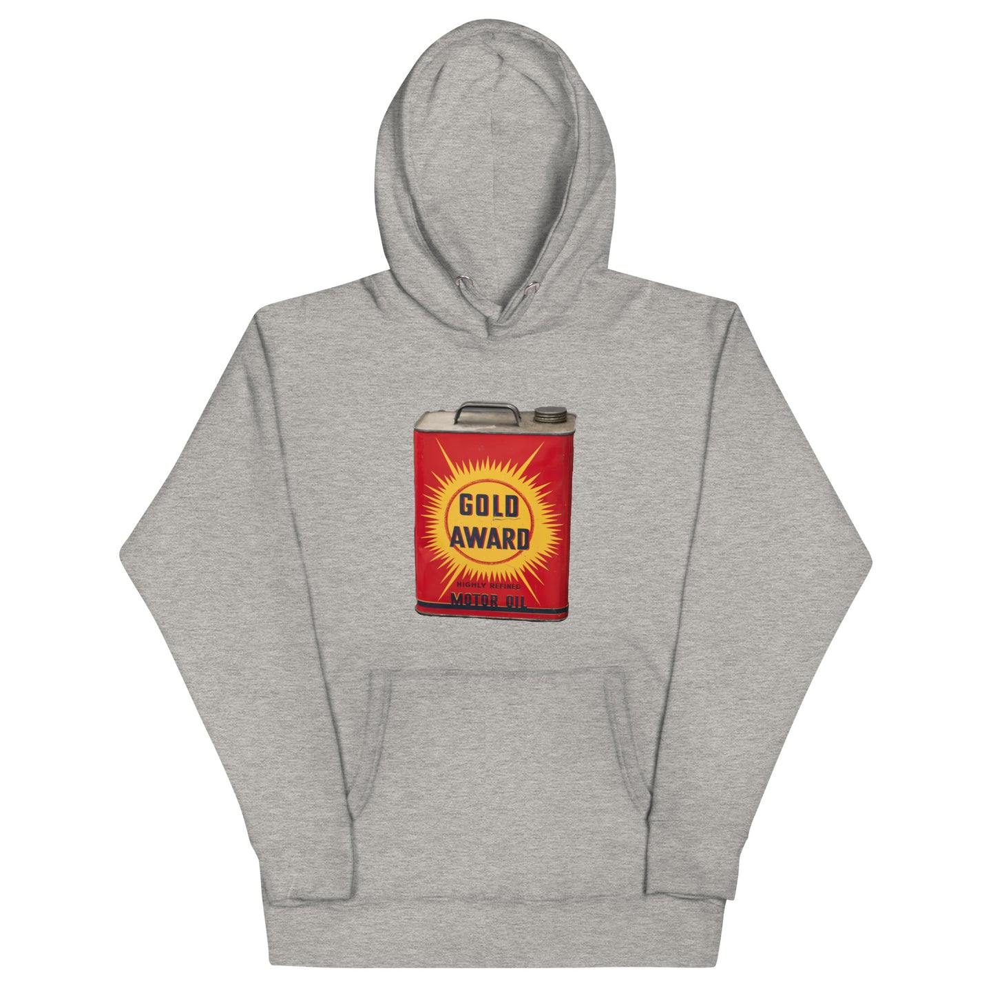 Retro Oil Can Design Unisex Hoodie
