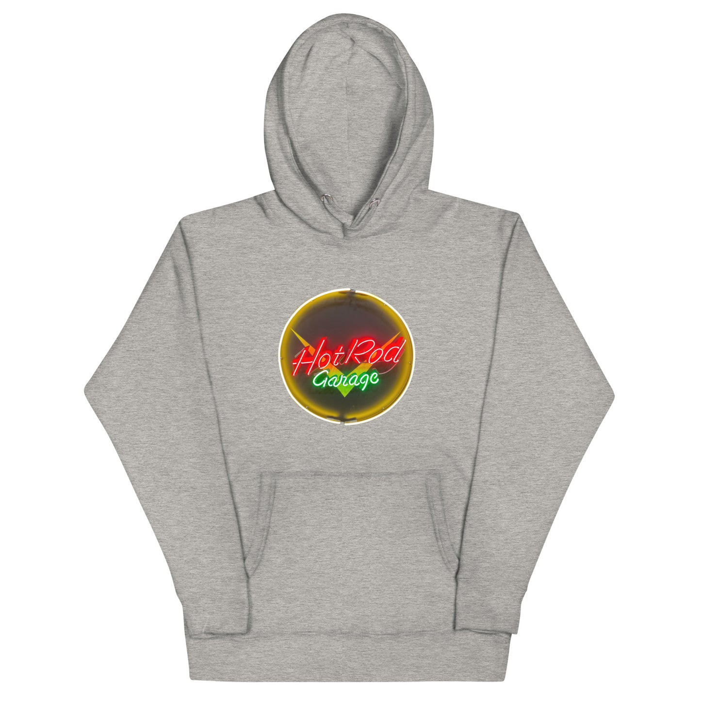 Hot Rod Garage Vintage Neon Sign Unisex Hoodie