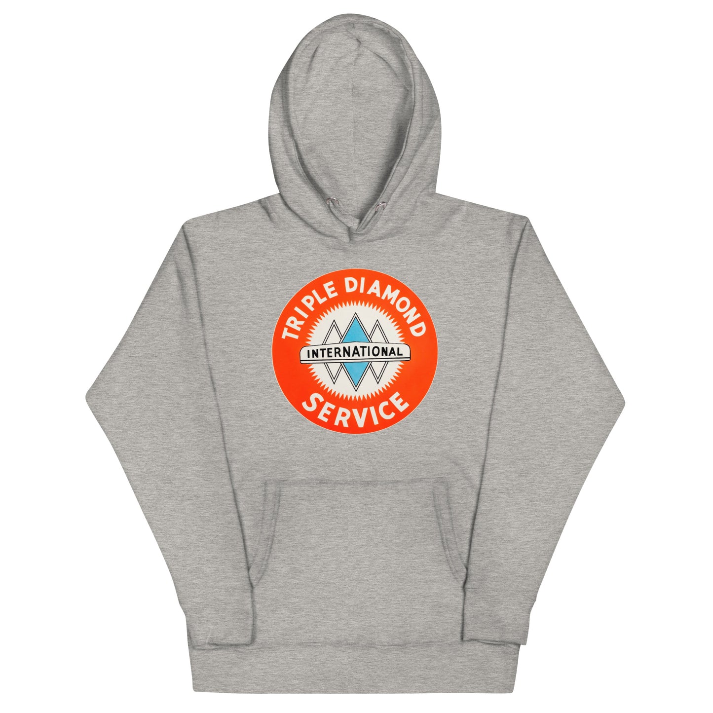 Triple Diamond Service Tin Style Unisex Hoodie