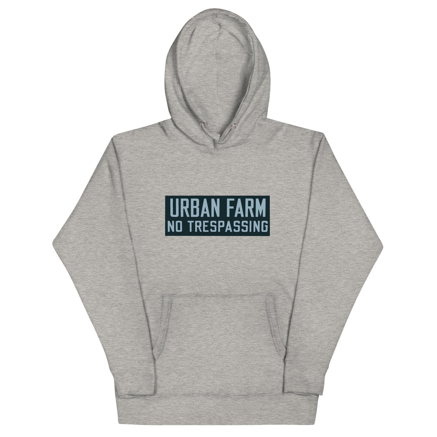 Retro Urban Farm Sign Porcelain Style Unisex Hoodie