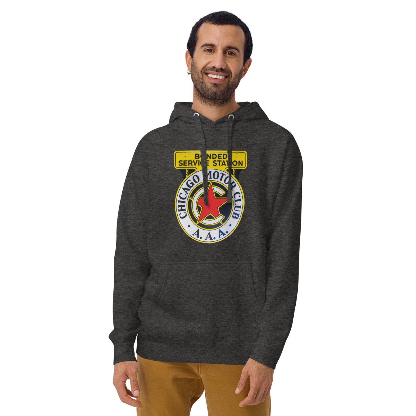 Chicago Motor Club Tin StyleUnisex Hoodie