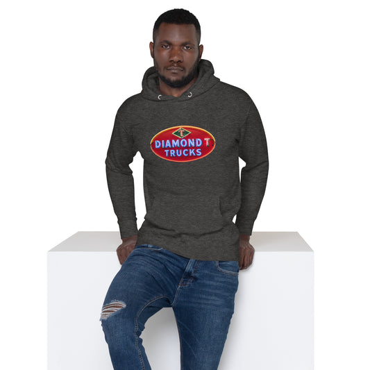 Diamond Trucks Retro Neon Sign Style Unisex Hoodie